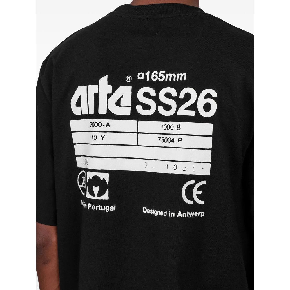 Arte Antwerp Arte Antwerp BLACK T-Shirts & Vests - T-Shirts Size US M / EU 48-50 / 2 - 2 Thumbnail