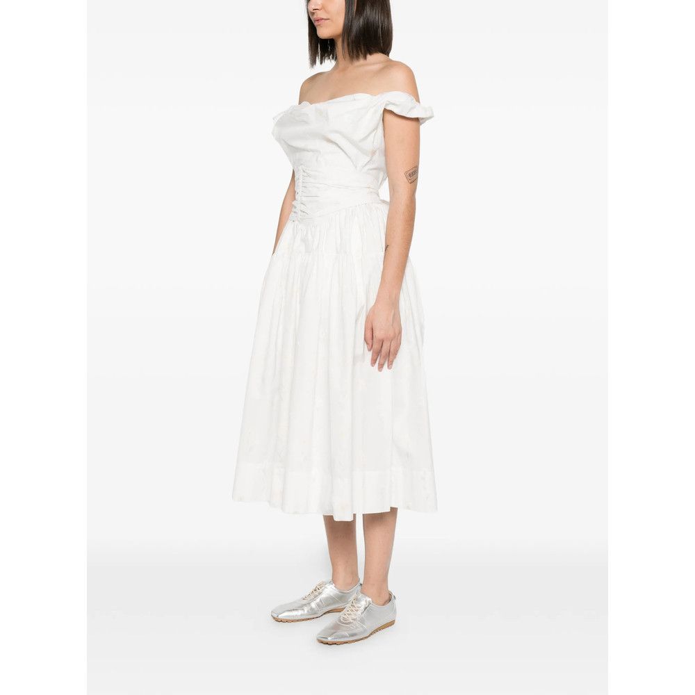 Vivienne Westwood Vivienne Westwood WHITE Dresses - Day Dresses Size M / US 6-8 / IT 42-44 - 5 Thumbnail