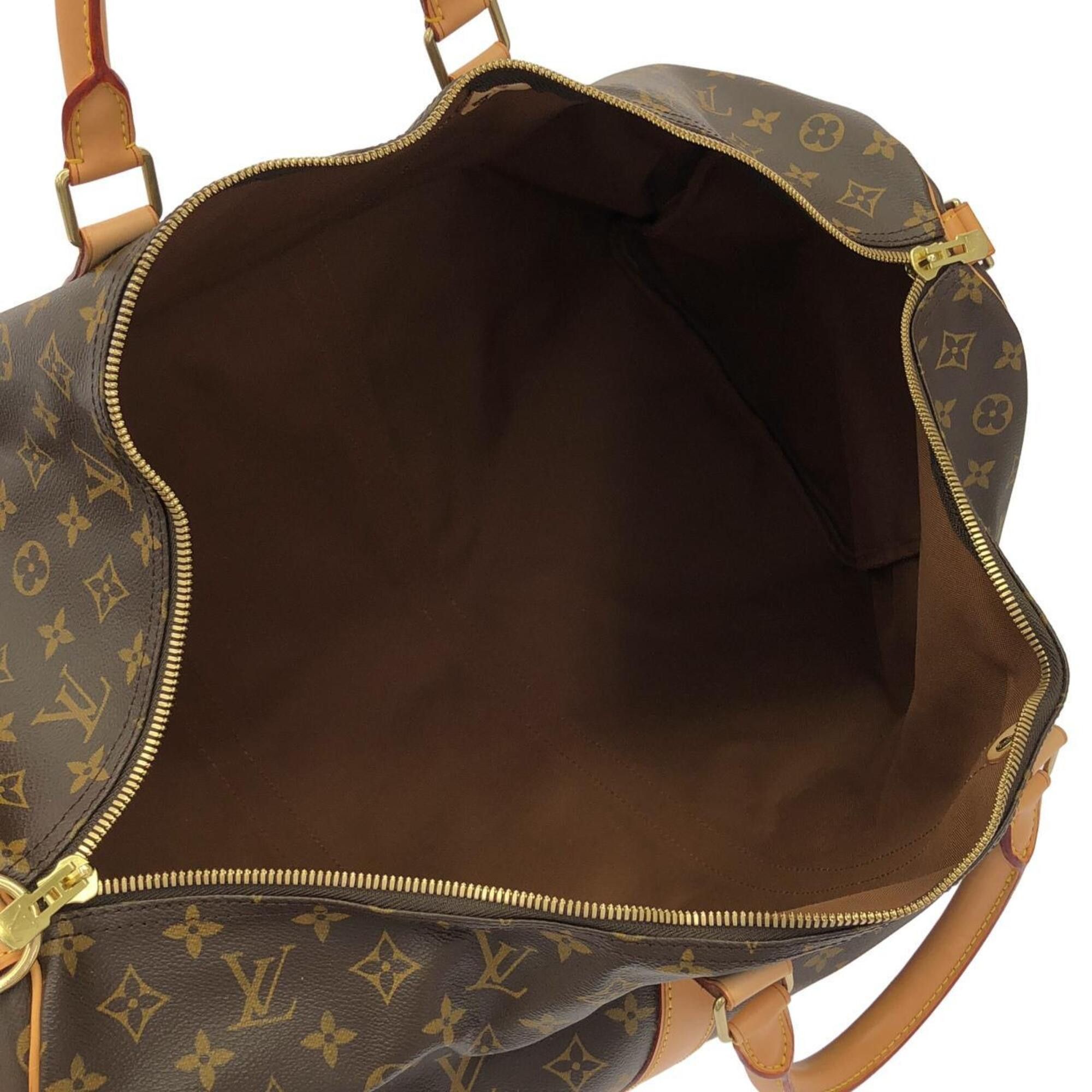 Louis Vuitton Louis Vuitton Monogram Keepall Bandoulière 60cm M41412 Boston Bag Size ONE SIZE - 8 Thumbnail