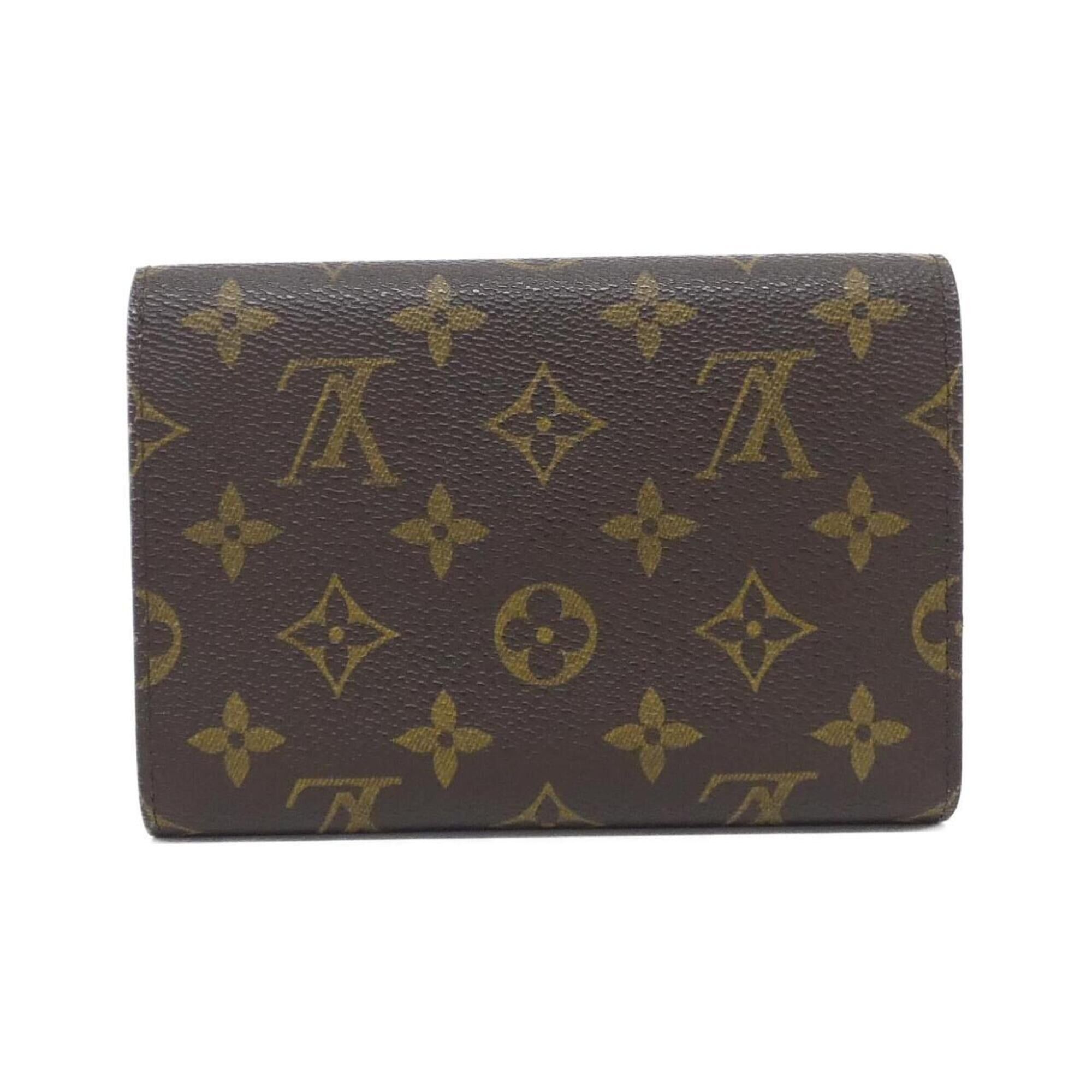 Louis Vuitton Louis Vuitton Monogram Portefeuille Tresor Etui Papier M61202 Wallet Size ONE SIZE - 2 Thumbnail