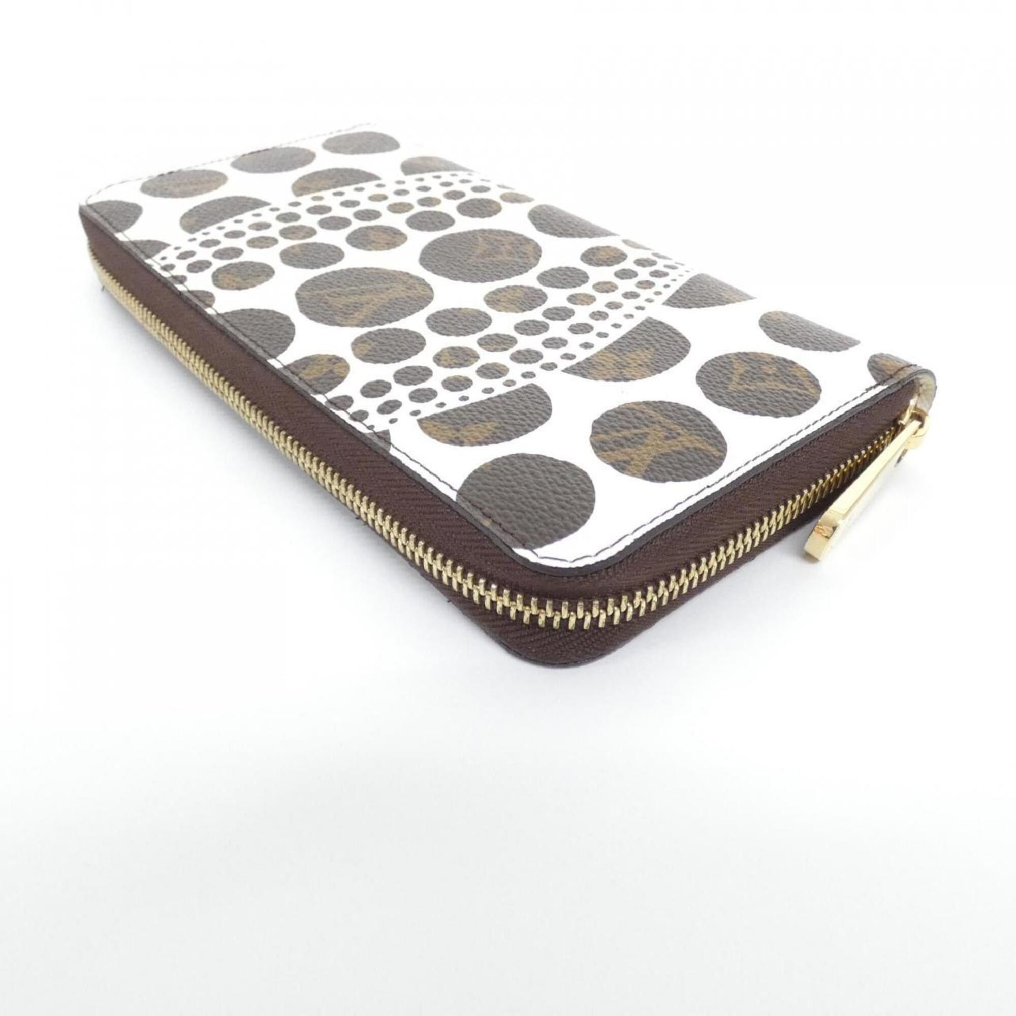 Louis Vuitton Louis Vuitton Monogram Pumpkin Dot (Yayoi Kusama) Zippy Wallet M60447 Size ONE SIZE - 2 Thumbnail