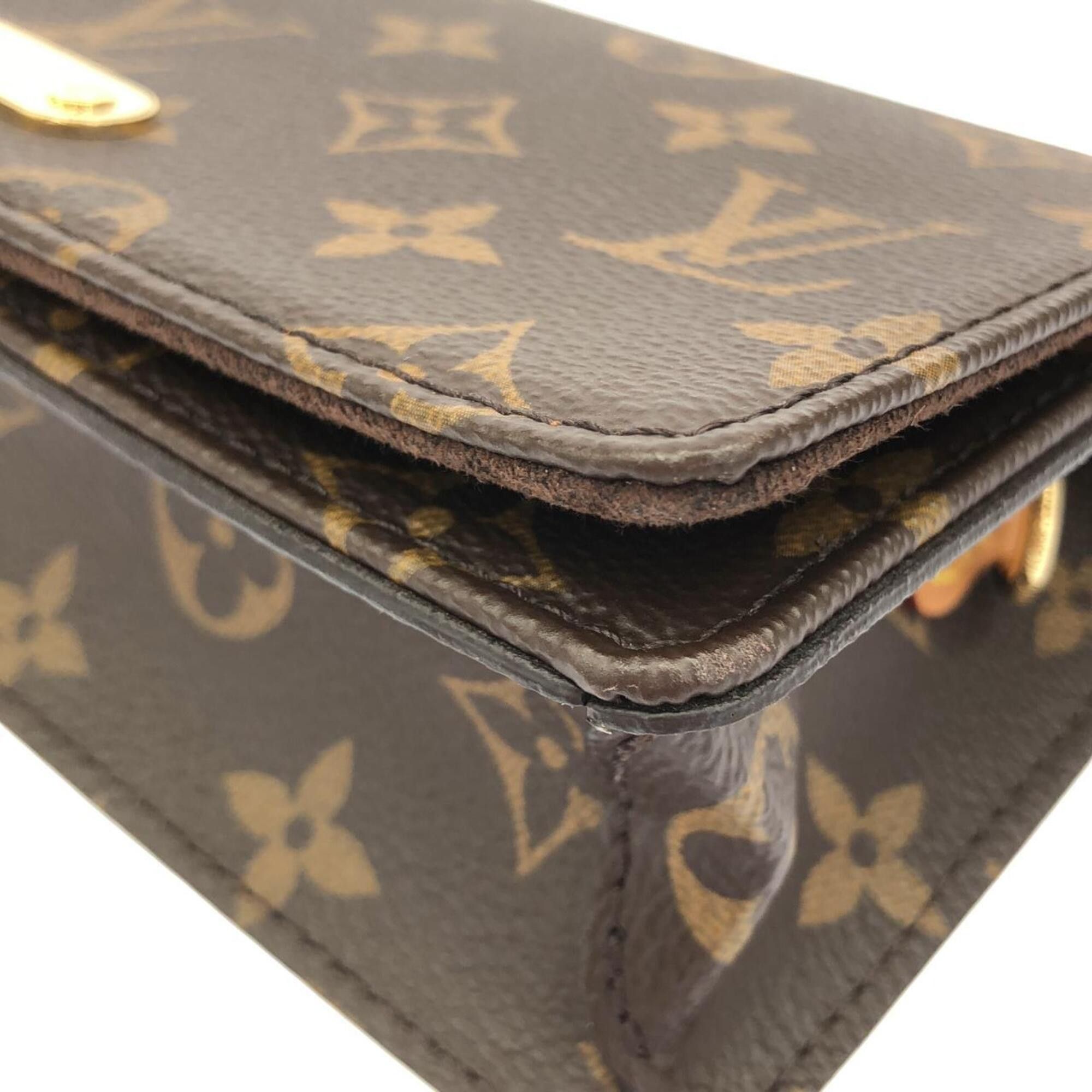 Louis Vuitton Louis Vuitton Monogram Wallet on Chain Lily M82509 Shoulder Bag Size ONE SIZE - 3 Thumbnail