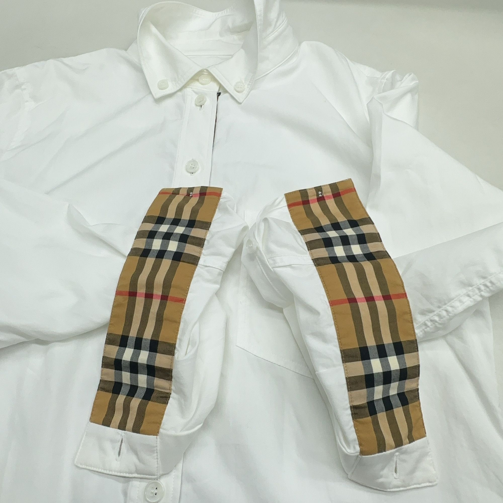 Burberry Burberry Check Detail Button Up Size IT 42 Size M / US 6-8 / IT 42-44 - 7 Thumbnail