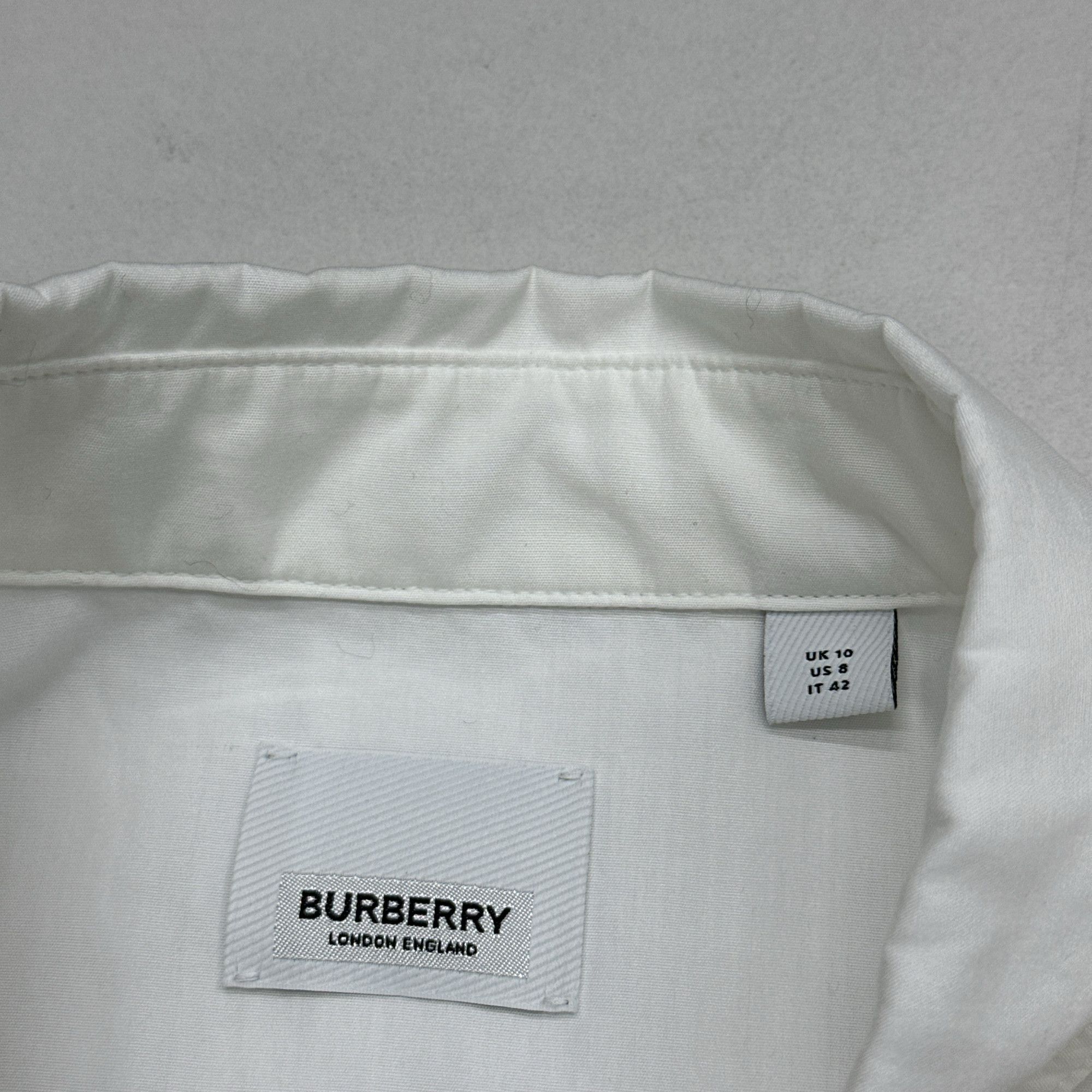Burberry Burberry Check Detail Button Up Size IT 42 Size M / US 6-8 / IT 42-44 - 4 Thumbnail