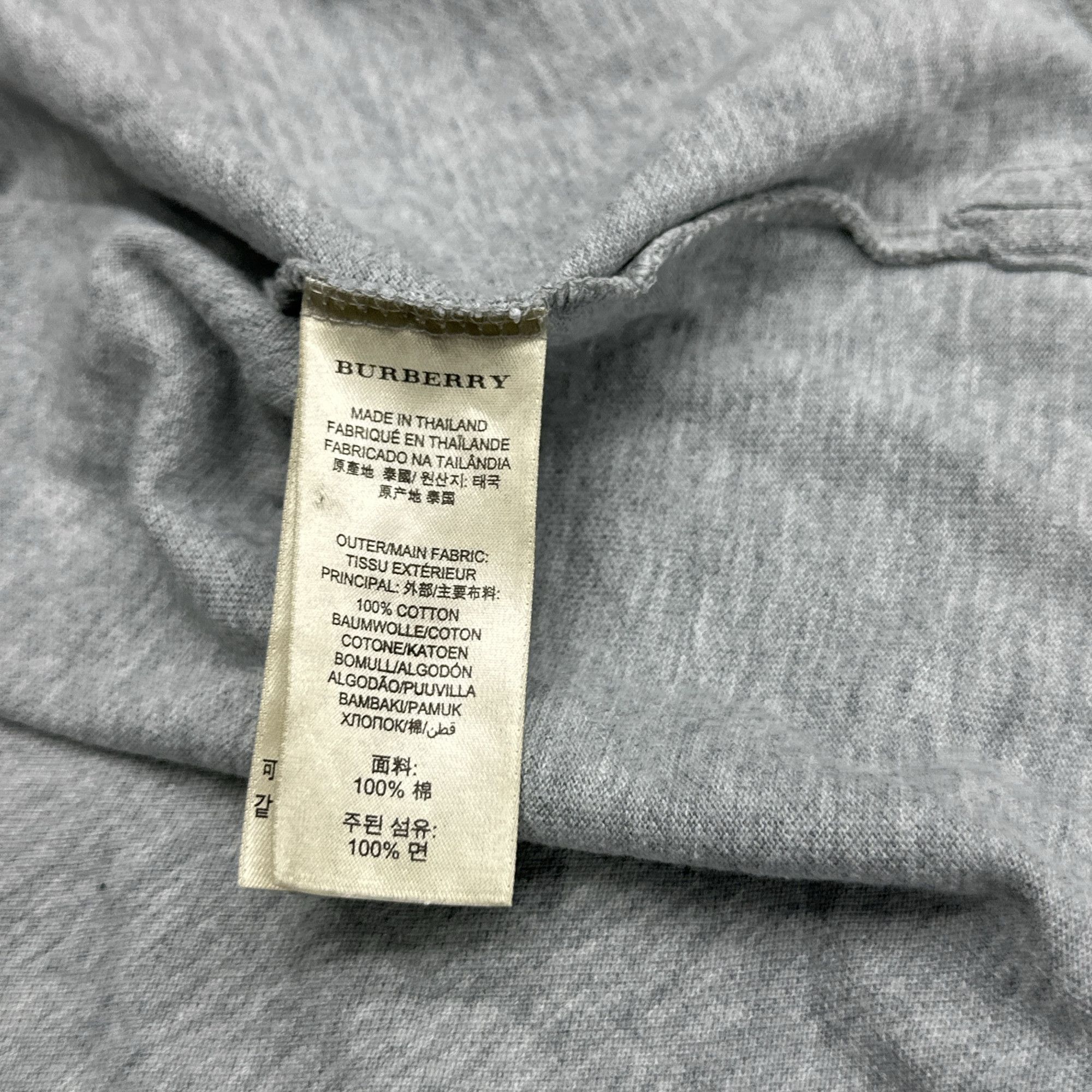 Burberry Burberry Logo Embroidery Polo Size XL Size US XL / EU 56 / 4 - 5 Thumbnail