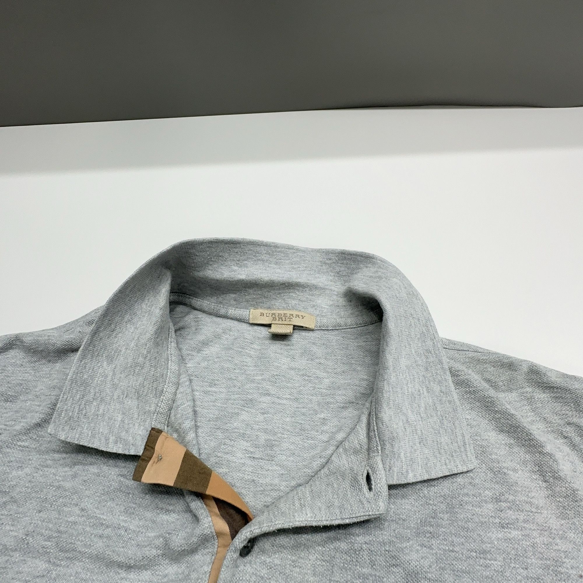 Burberry Burberry Logo Embroidery Polo Size XL Size US XL / EU 56 / 4 - 6 Thumbnail