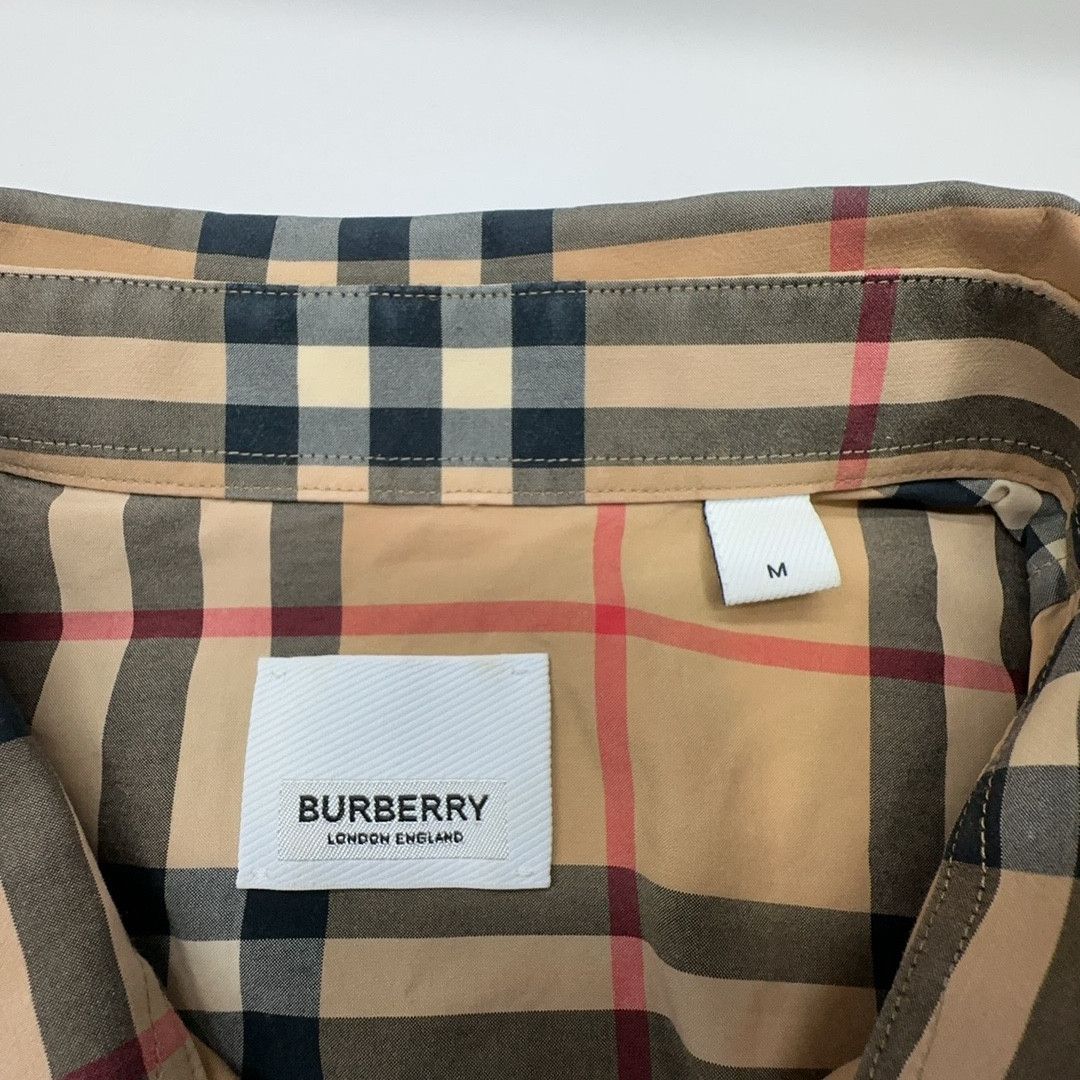 Burberry Burberry Check Short Sleeve Button Up Shirt Size M Size US M / EU 48-50 / 2 - 3 Thumbnail