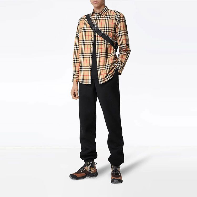Burberry Burberry Check Button Up Shirt Size L Size US L / EU 52-54 / 3 - 7 Thumbnail