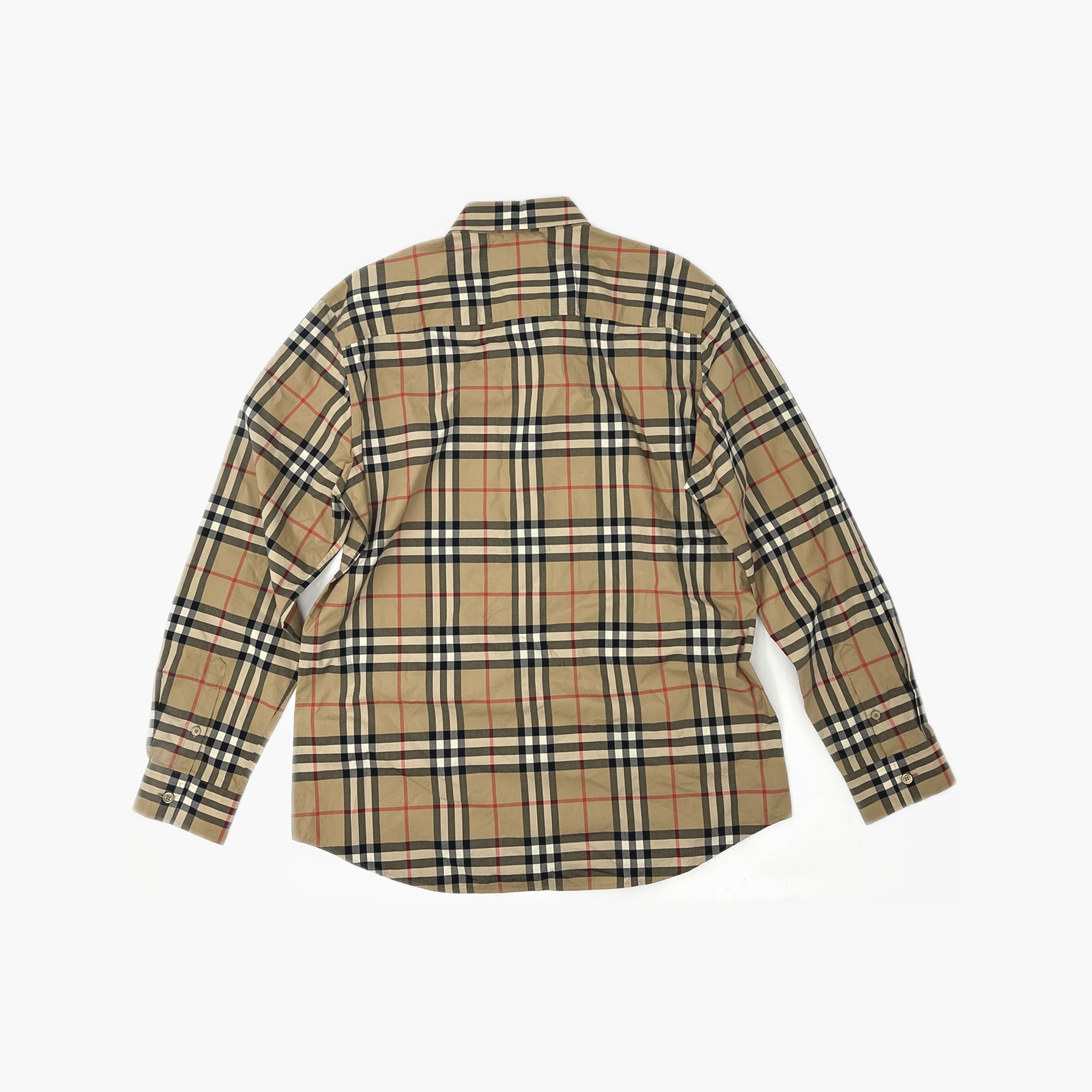 Burberry Burberry Check Button Up Shirt Size L Size US L / EU 52-54 / 3 - 2 Thumbnail