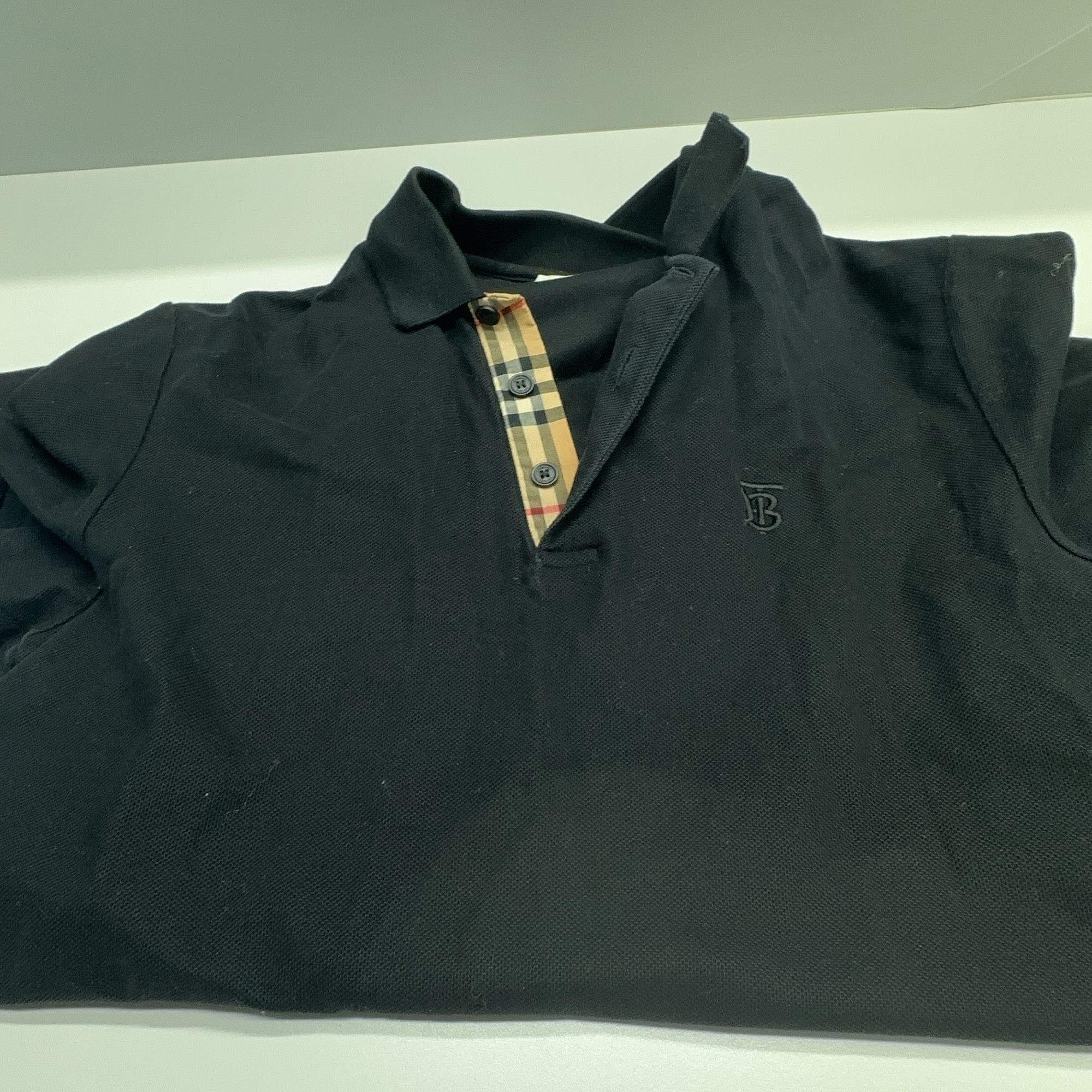 Burberry Burberry Check Placket Polo Shirt Size M Size US M / EU 48-50 / 2 - 6 Thumbnail