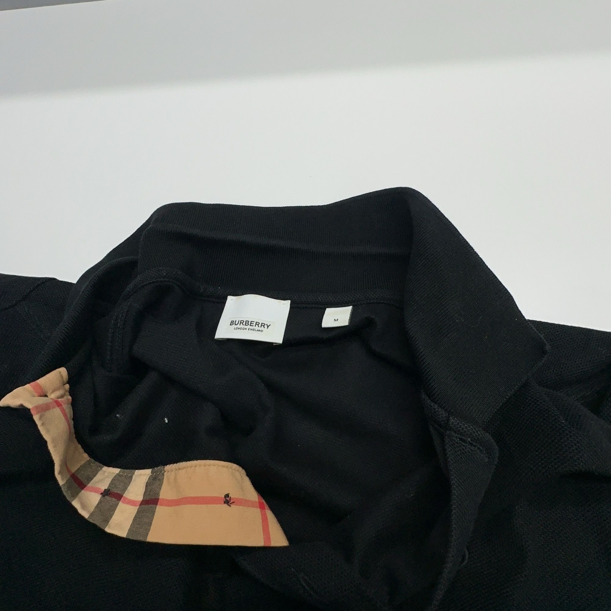 Burberry Burberry Check Placket Polo Shirt Size M Size US M / EU 48-50 / 2 - 5 Thumbnail