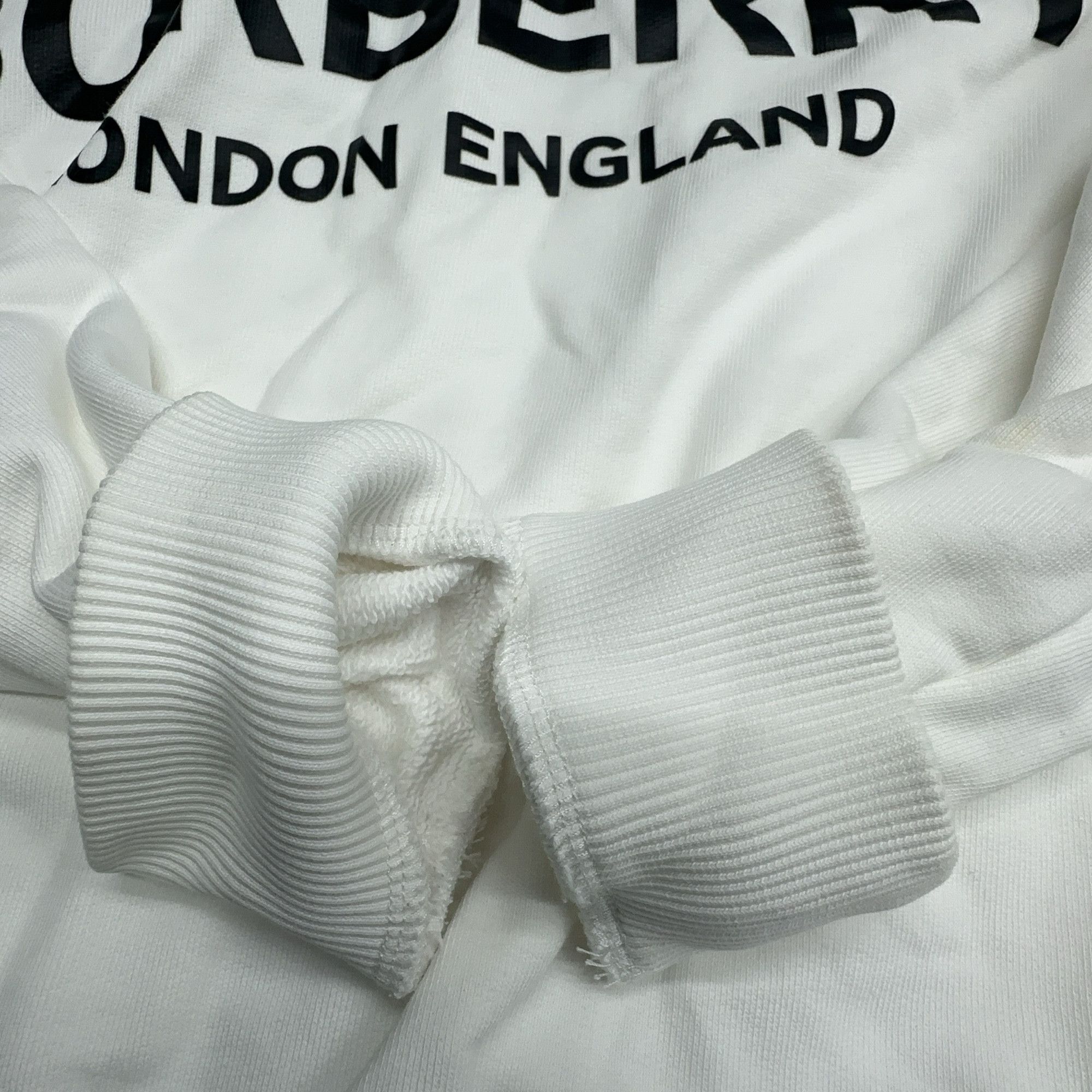 Burberry Burberry Logo Print Sweatshirt XS Size XS / US 0-2 / IT 36-38 - 6 Thumbnail