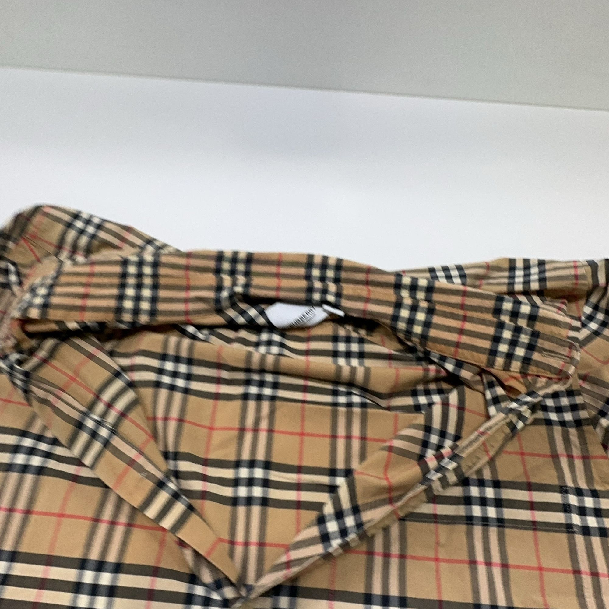 Burberry Burberry Check Button Up Shirt Size M Size US M / EU 48-50 / 2 - 6 Thumbnail