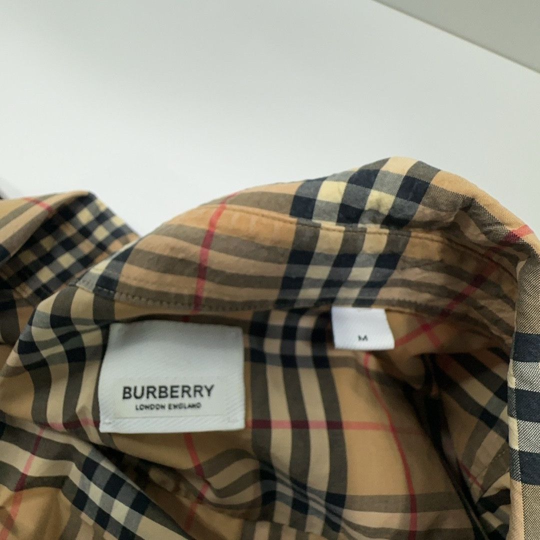 Burberry Burberry Check Button Up Shirt Size M Size US M / EU 48-50 / 2 - 3 Thumbnail