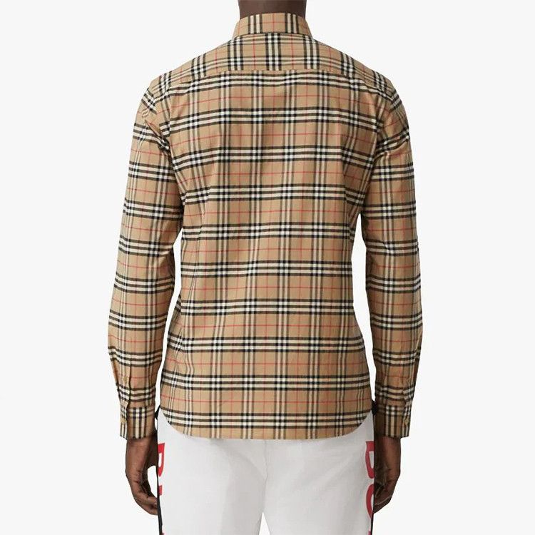 Burberry Burberry Check Button Up Shirt Size M Size US M / EU 48-50 / 2 - 14 Thumbnail