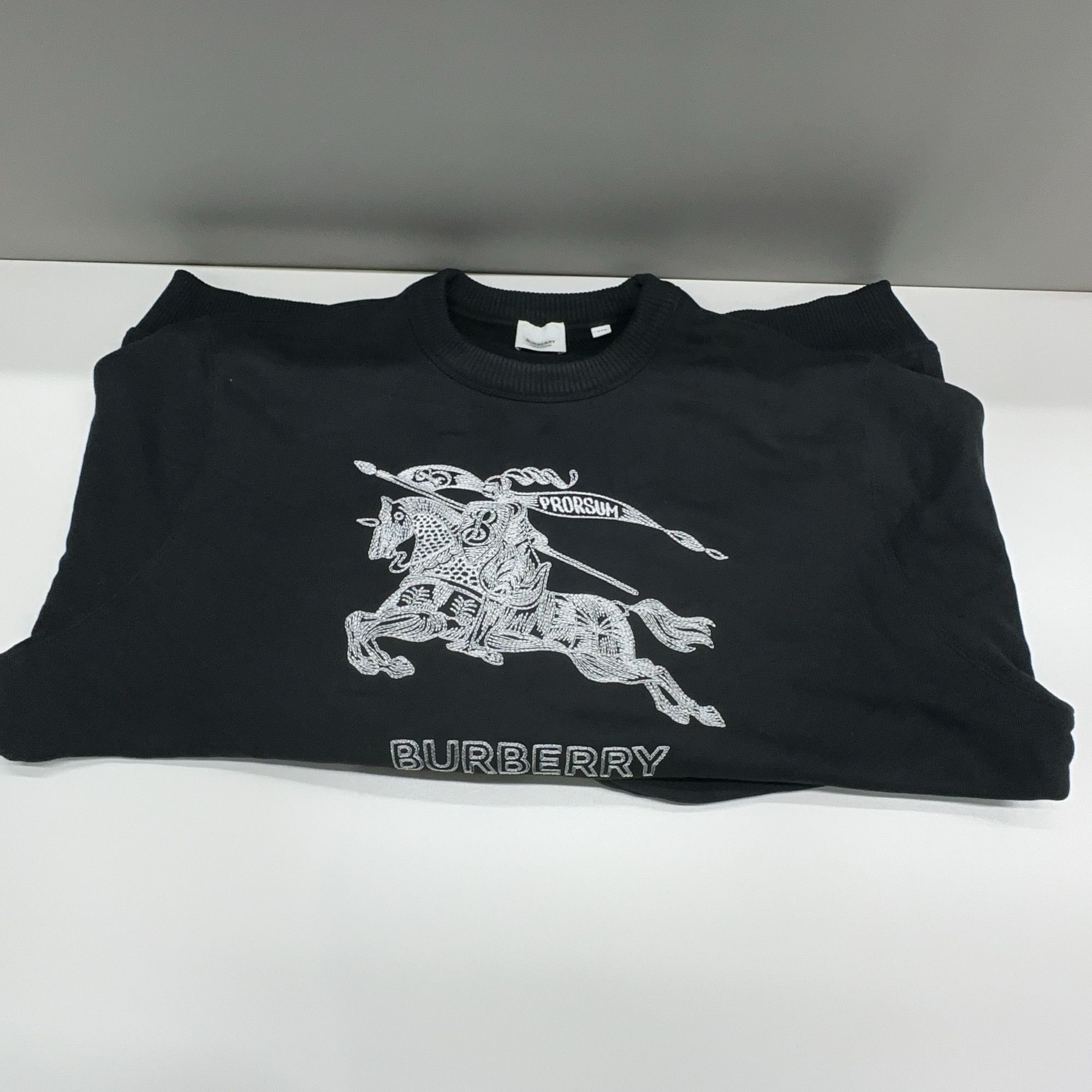 Burberry Burberry Logo Sweatshirt Size XXL Size US XXL / EU 58 / 5 - 6 Thumbnail