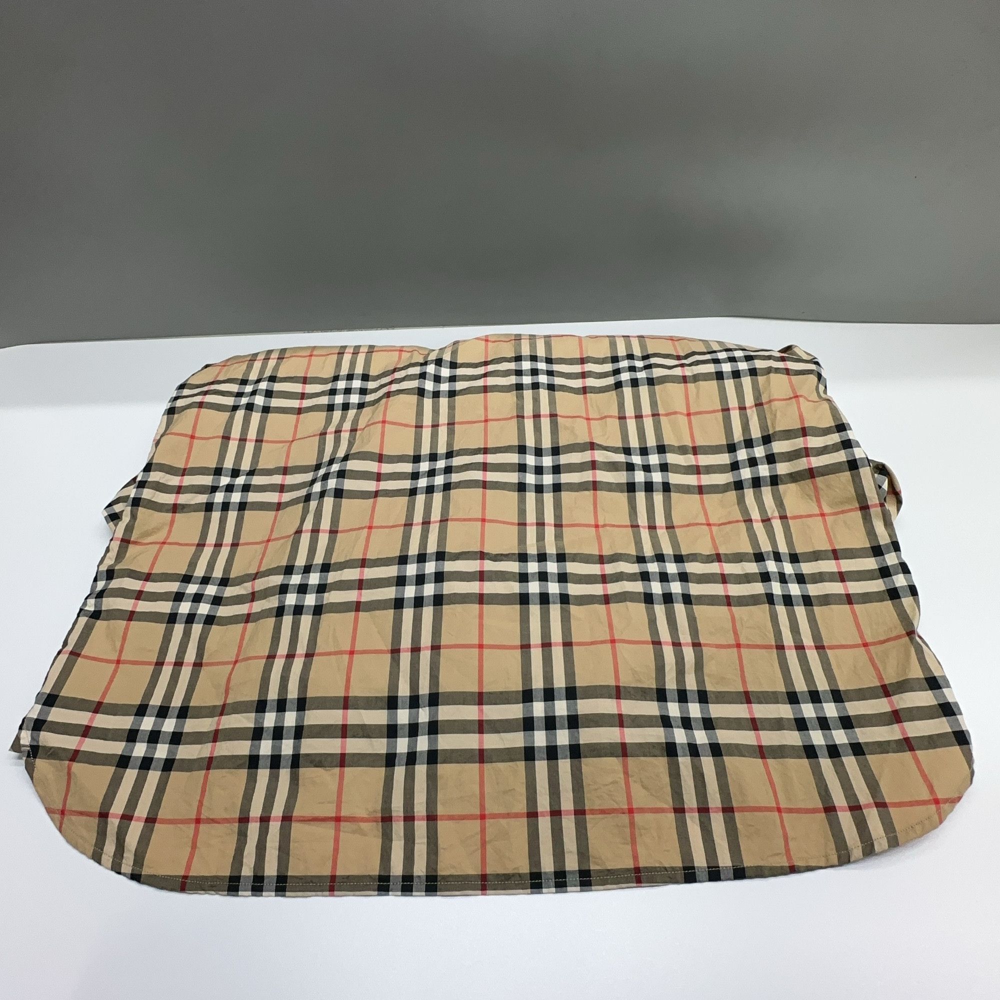 Burberry Burberry Check Ribbed Collar Long Sleeve Shirt Size M Size US M / EU 48-50 / 2 - 13 Thumbnail