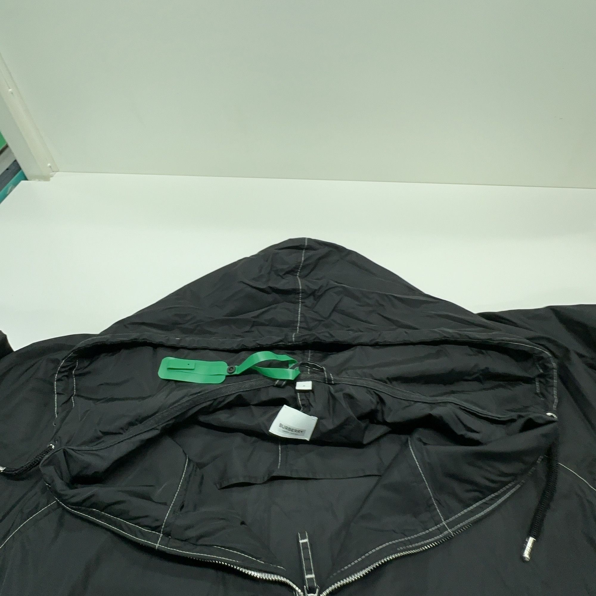 Burberry Burberry Logo Patch Hooded Light Jacket Size S Size US S / EU 44-46 / 1 - 6 Thumbnail