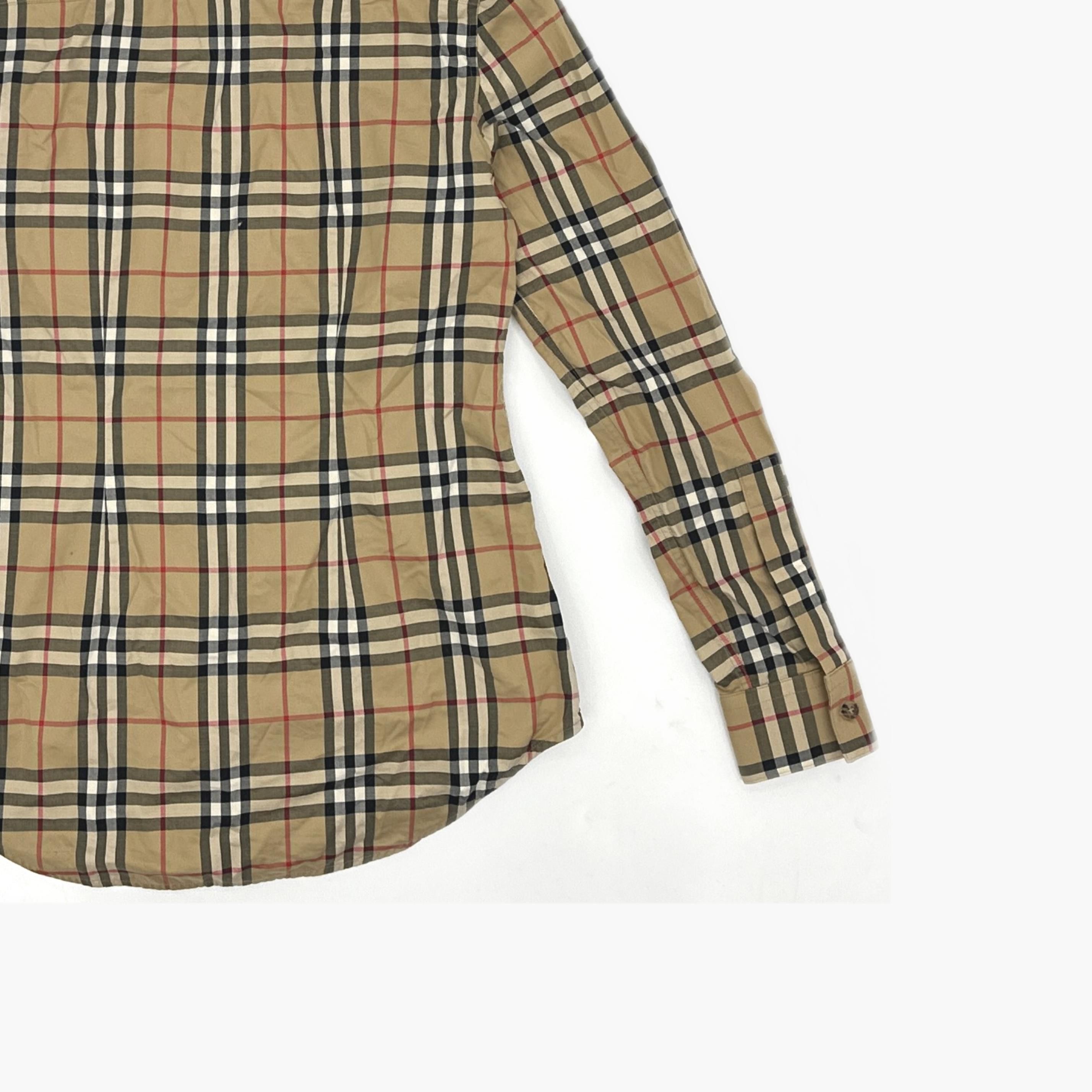 Burberry Burberry Check Button Up Shirt Size IT 38 Size XS / US 0-2 / IT 36-38 - 5 Thumbnail