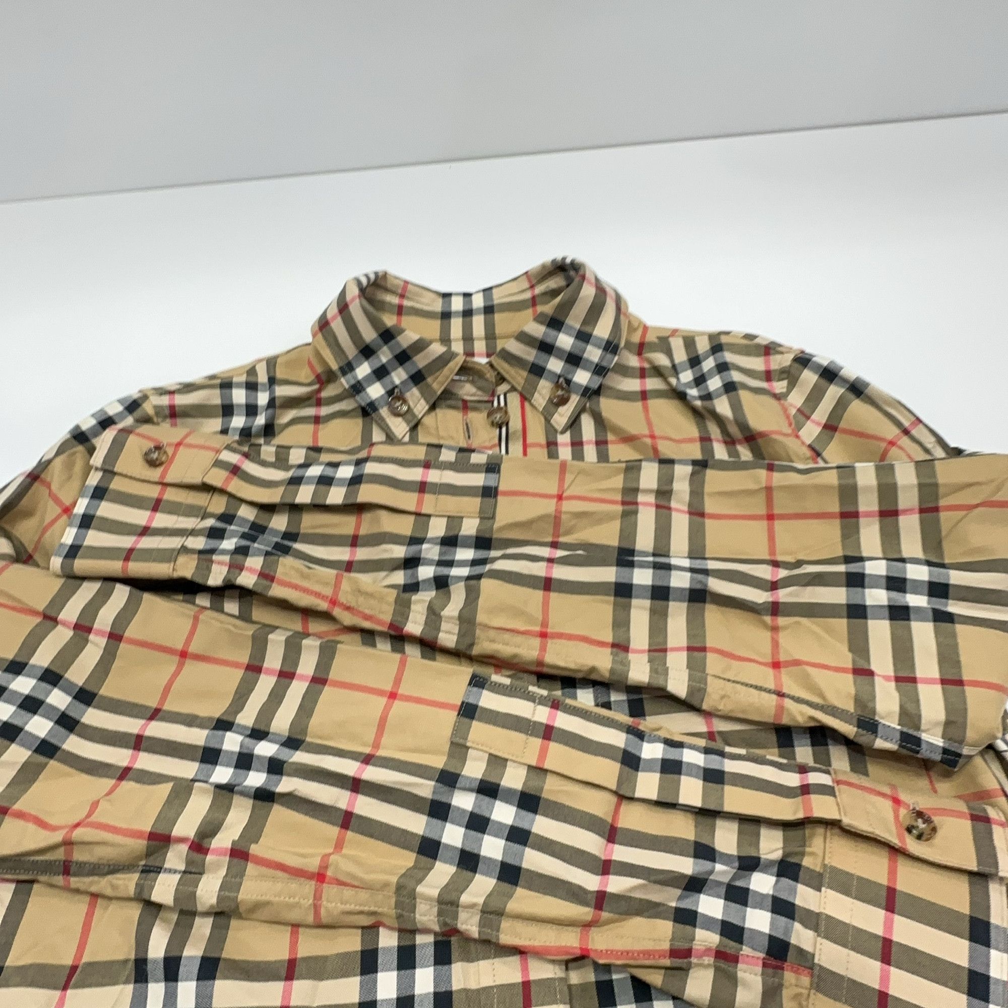 Burberry Burberry Check Button Up Shirt Size IT 38 Size XS / US 0-2 / IT 36-38 - 14 Thumbnail