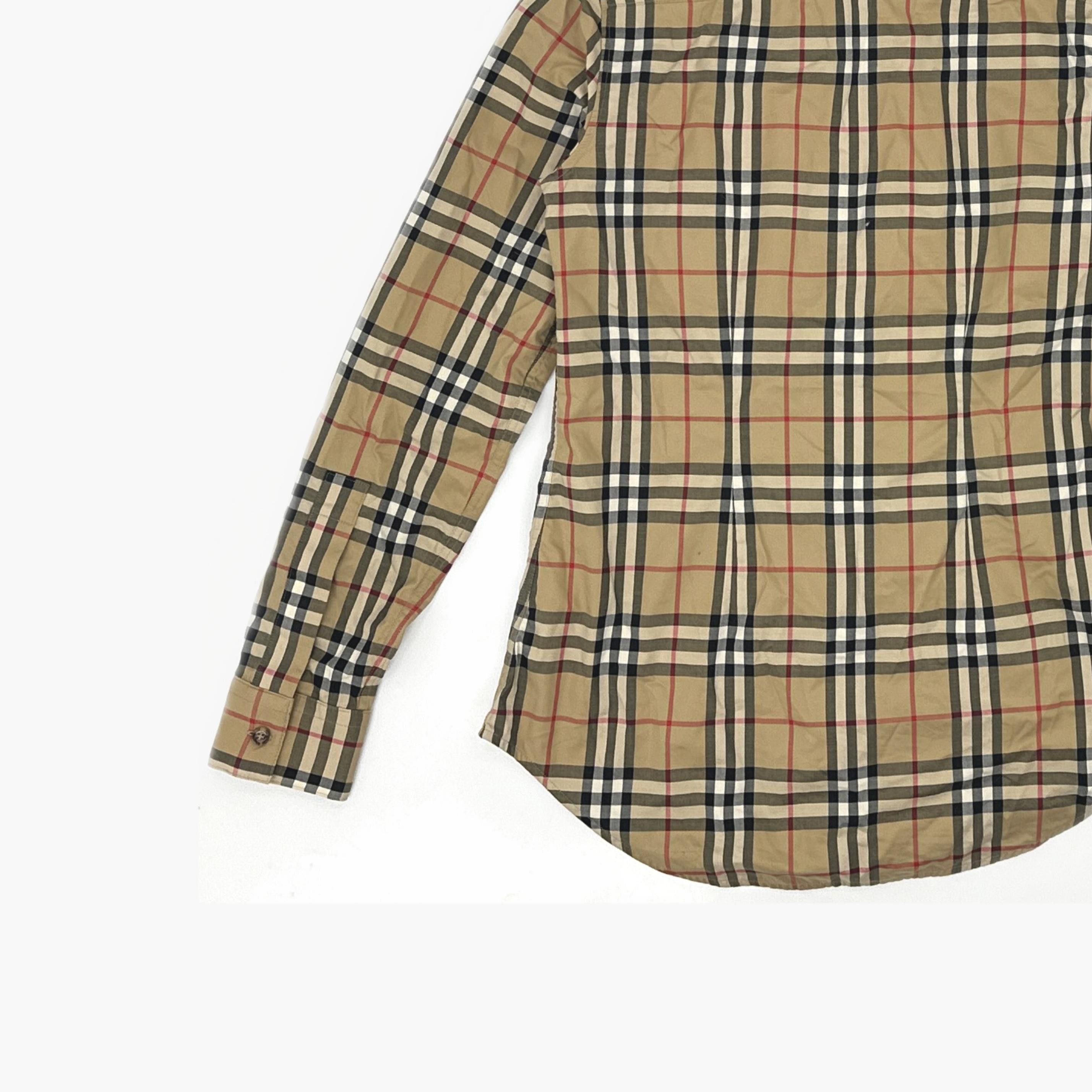 Burberry Burberry Check Button Up Shirt Size IT 38 Size XS / US 0-2 / IT 36-38 - 4 Thumbnail