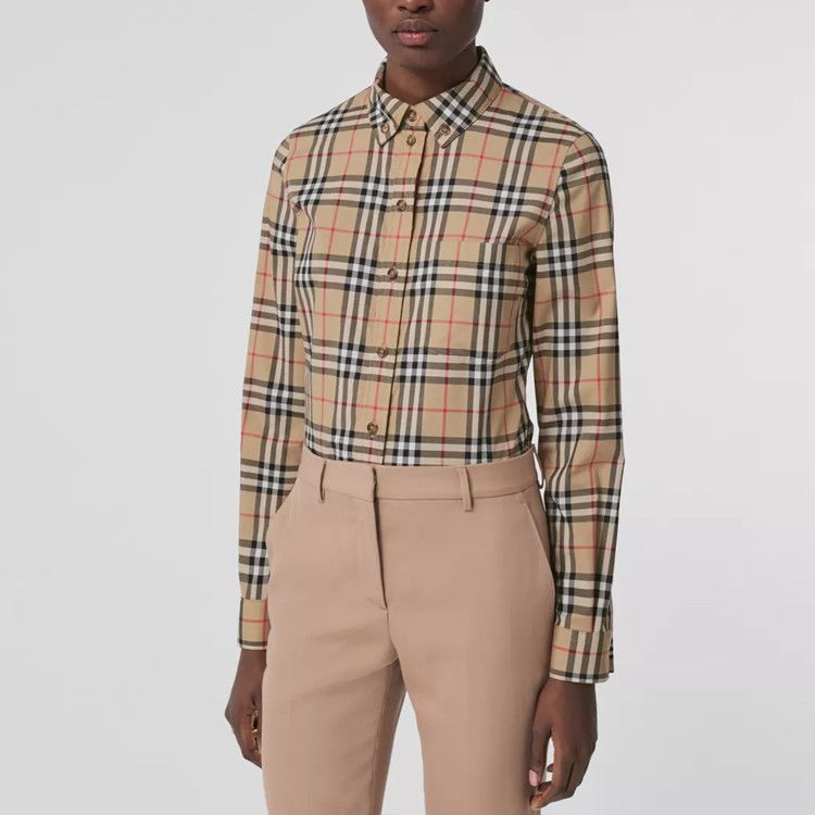 Burberry Burberry Check Button Up Shirt Size IT 38 Size XS / US 0-2 / IT 36-38 - 16 Thumbnail
