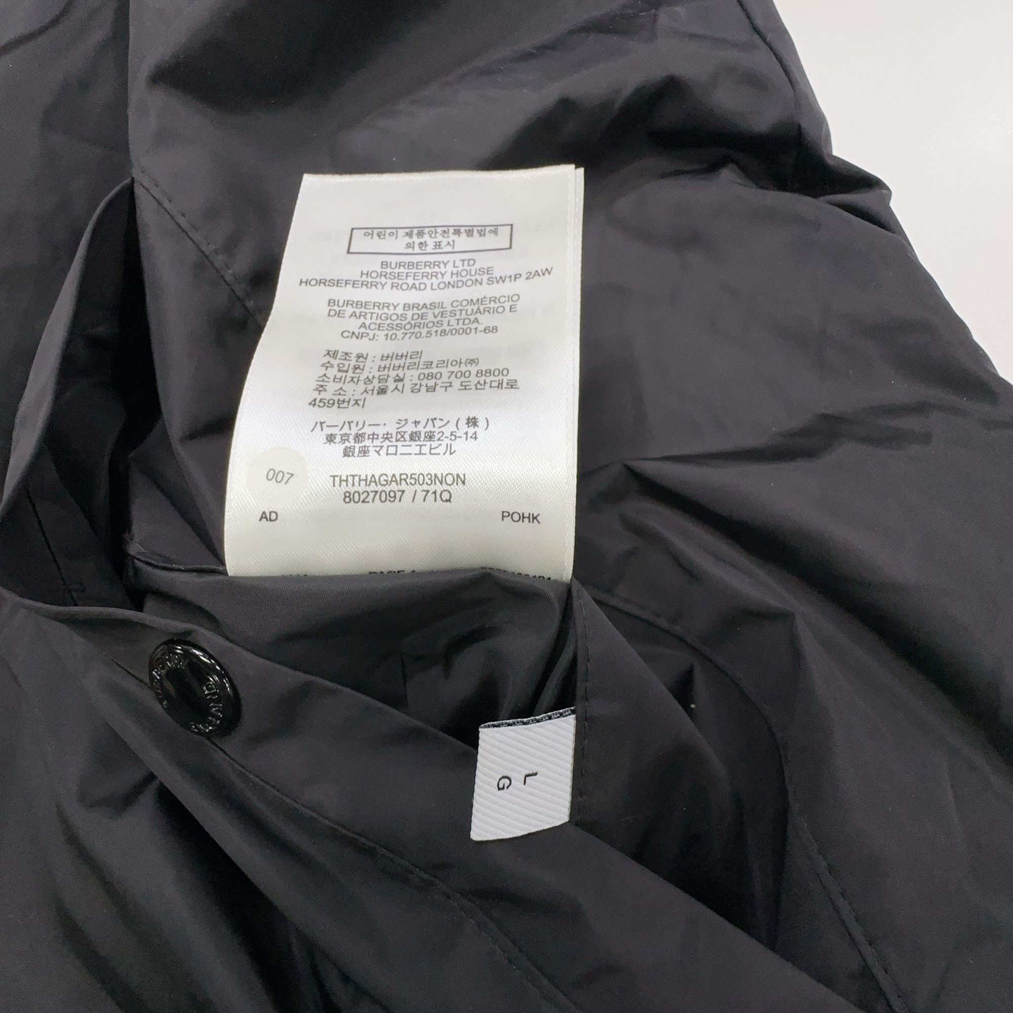 Burberry Burberry Reversible Check Hooded Jacket Size L Size US L / EU 52-54 / 3 - 5 Thumbnail