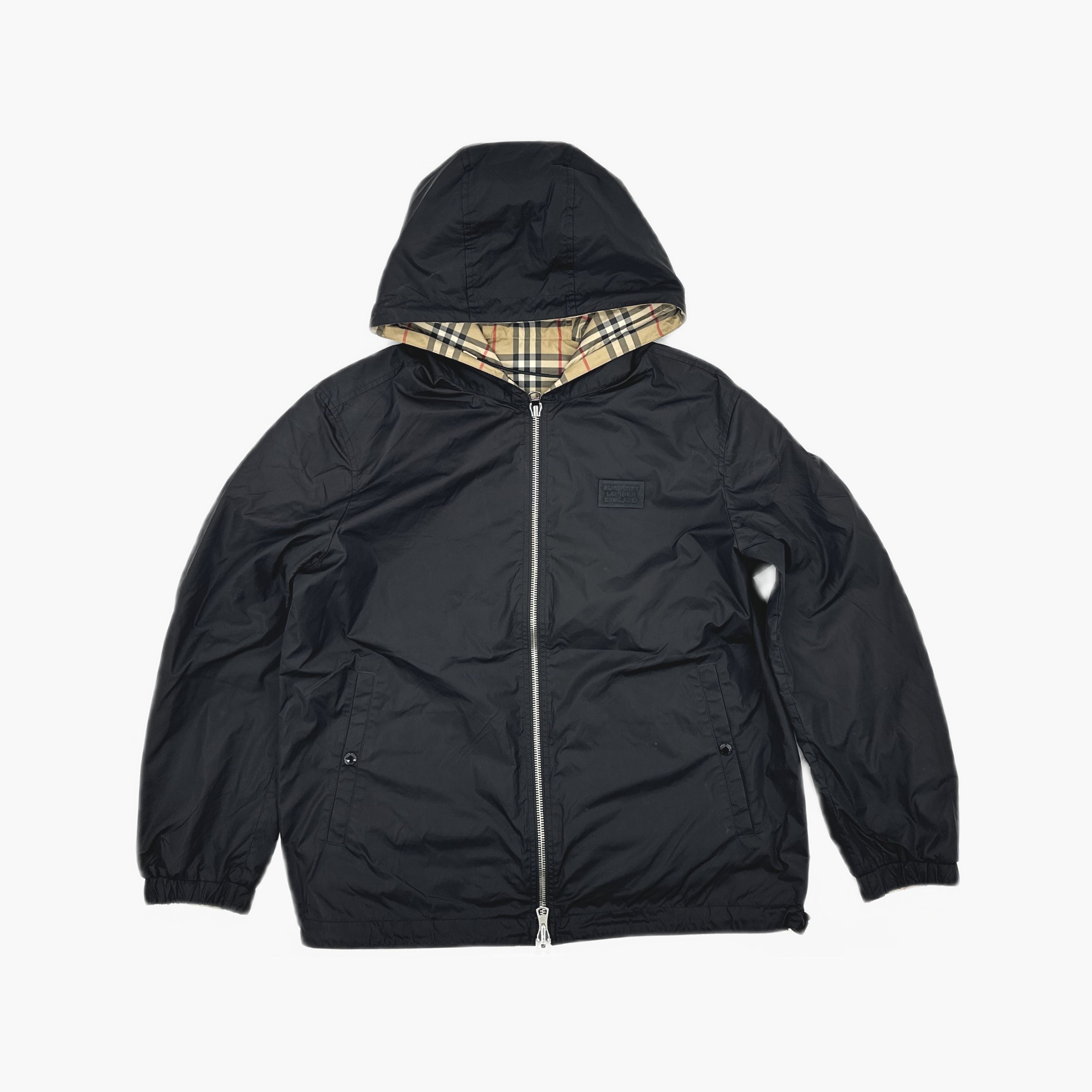 Burberry Burberry Reversible Check Hooded Jacket Size L Size US L / EU 52-54 / 3 - 3 Thumbnail
