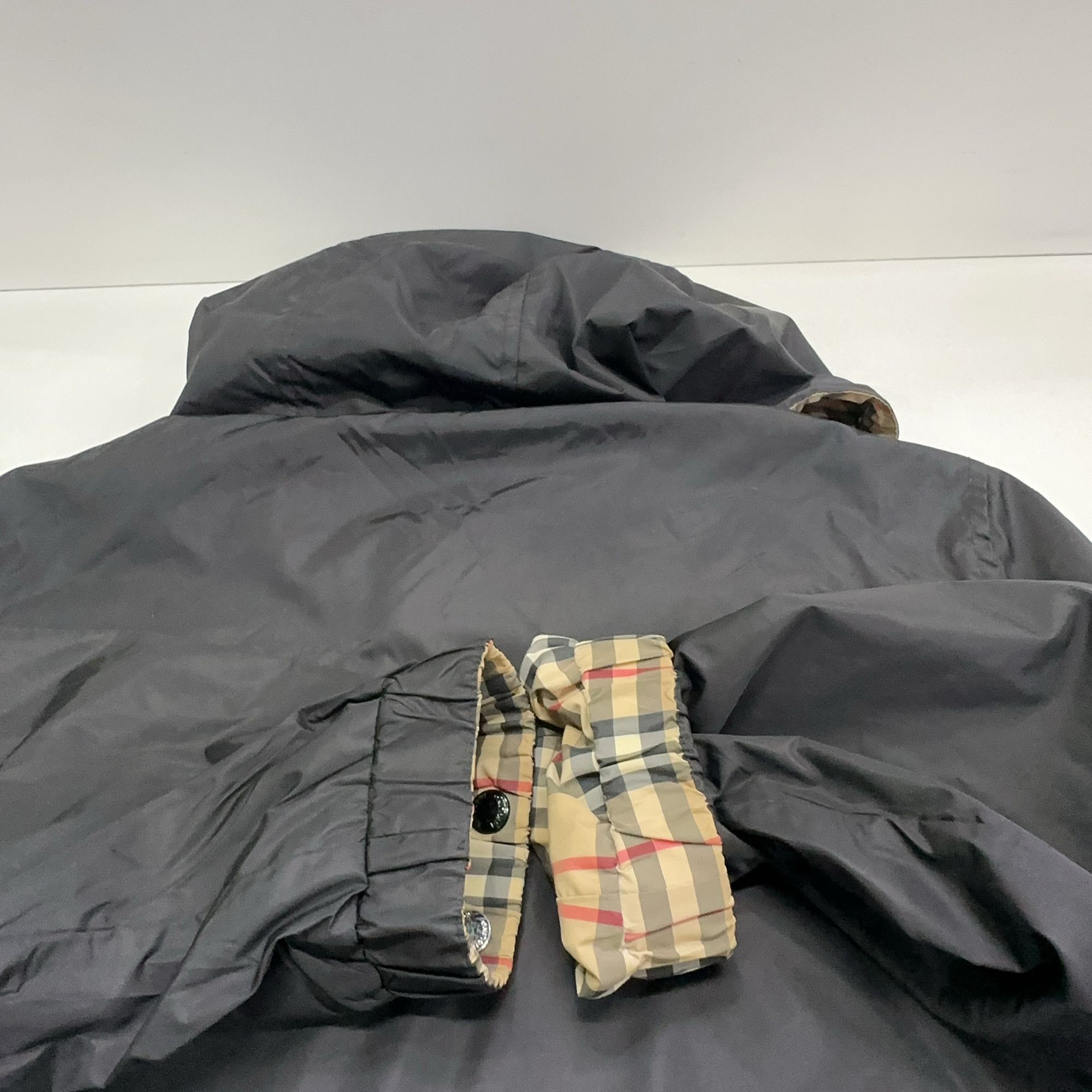 Burberry Burberry Reversible Check Hooded Jacket Size L Size US L / EU 52-54 / 3 - 16 Thumbnail