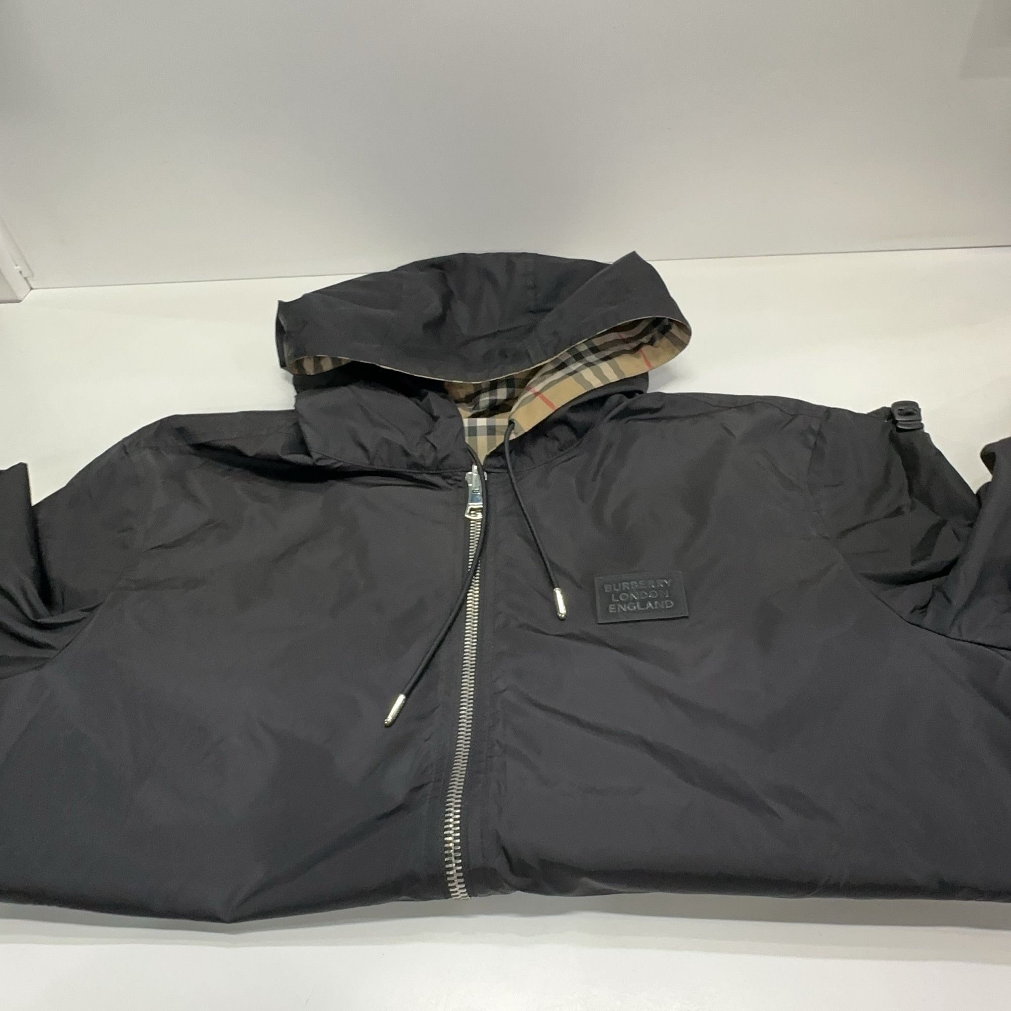 Burberry Burberry Reversible Check Hooded Jacket Size L Size US L / EU 52-54 / 3 - 11 Thumbnail