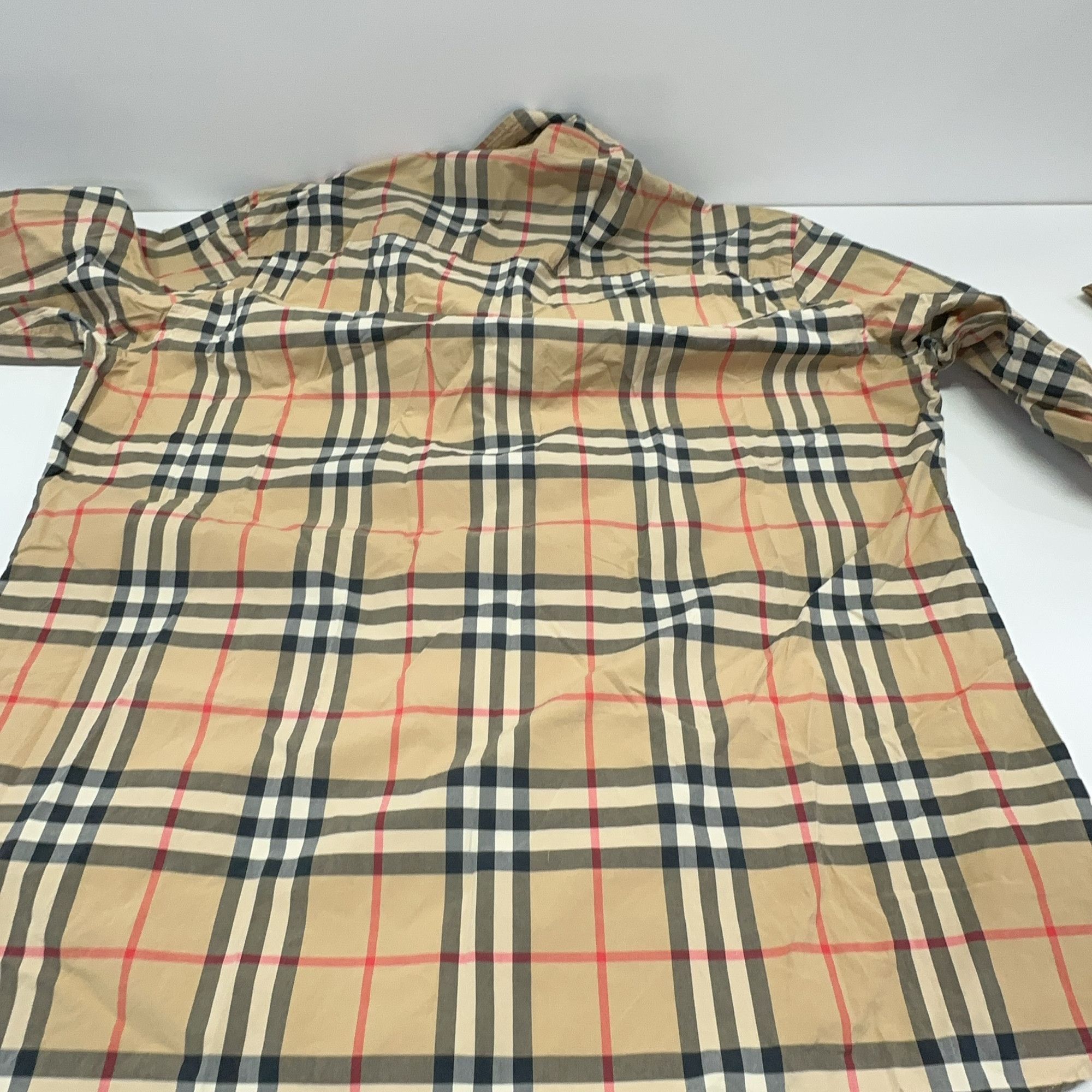 Burberry Burberry Checkered Long Sleeve Shirt Size XL Size US XL / EU 56 / 4 - 14 Thumbnail
