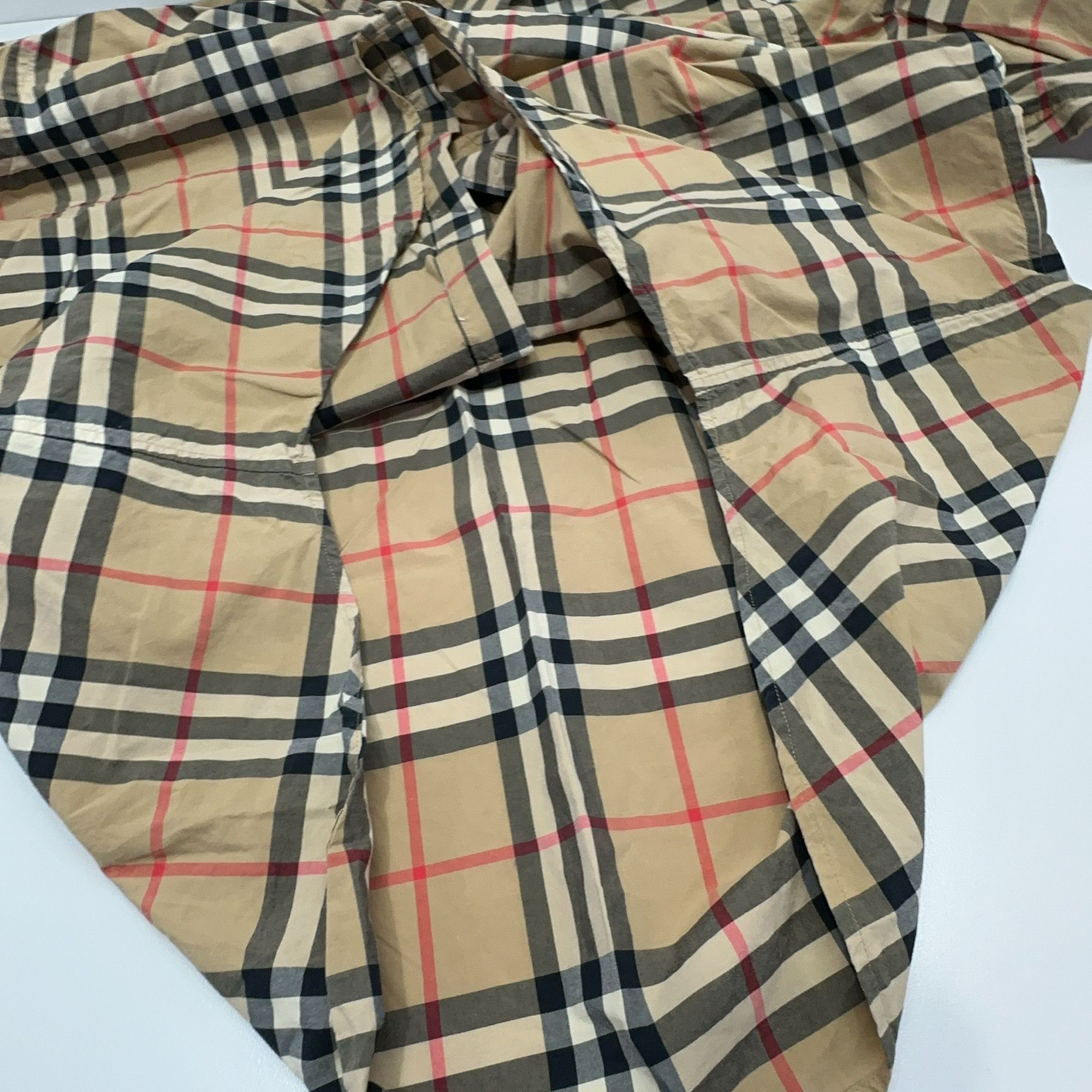 Burberry Burberry Checkered Long Sleeve Shirt Size XL Size US XL / EU 56 / 4 - 9 Thumbnail