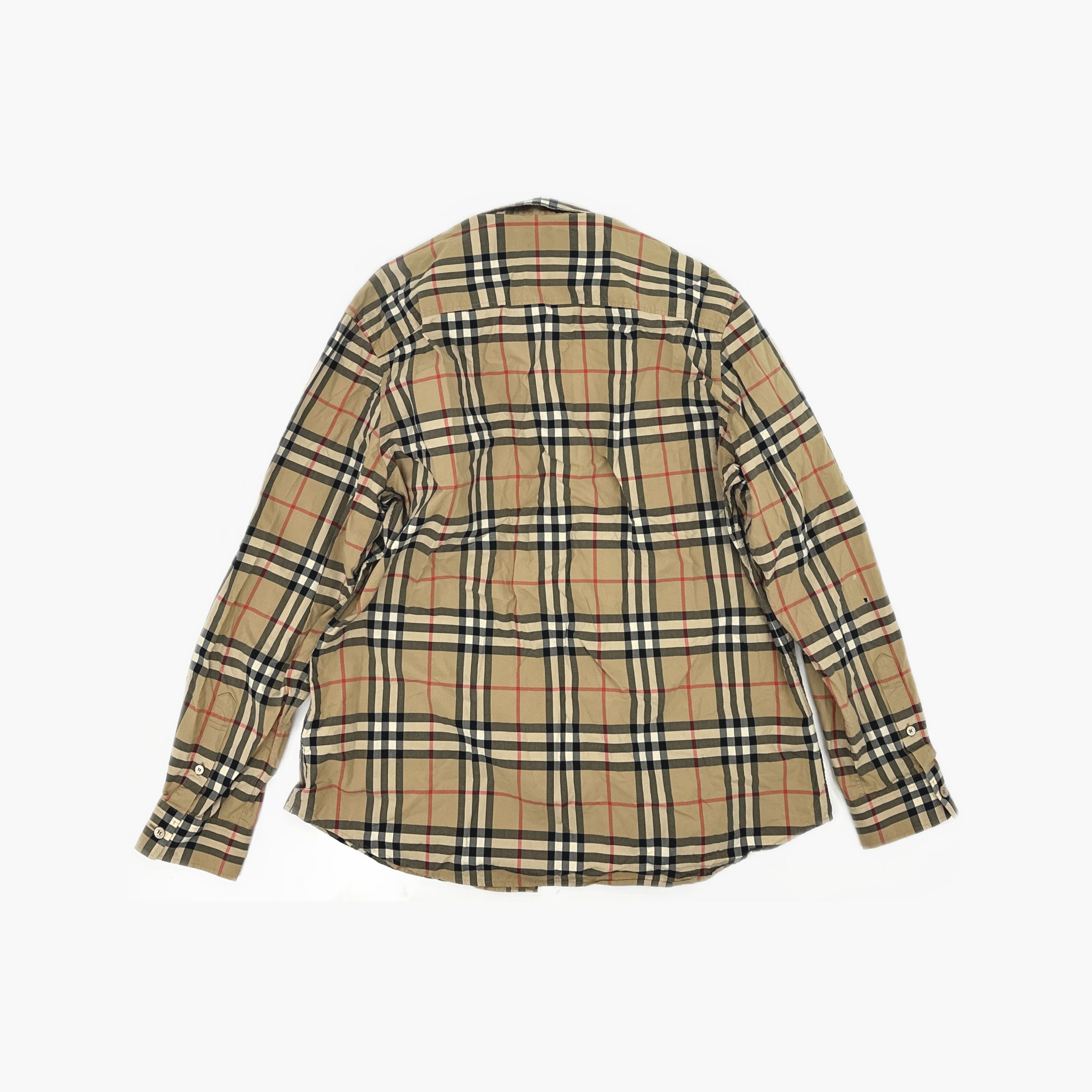 Burberry Burberry Checkered Long Sleeve Shirt Size XL Size US XL / EU 56 / 4 - 2 Thumbnail