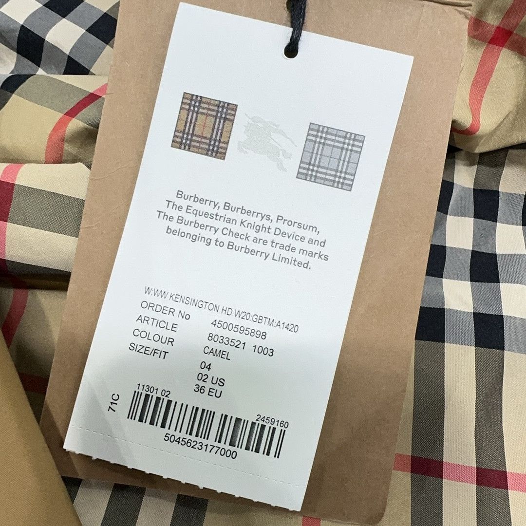 Burberry Burberry Kensington Trench Coat Size US 2 Size XS / US 0-2 / IT 36-38 - 4 Thumbnail