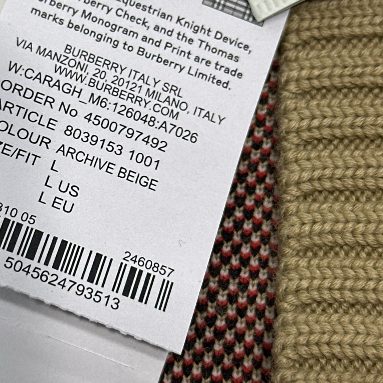 Burberry Burberry Check Knit Cardigan Size L Size L / US 10 / IT 46 - 8 Thumbnail