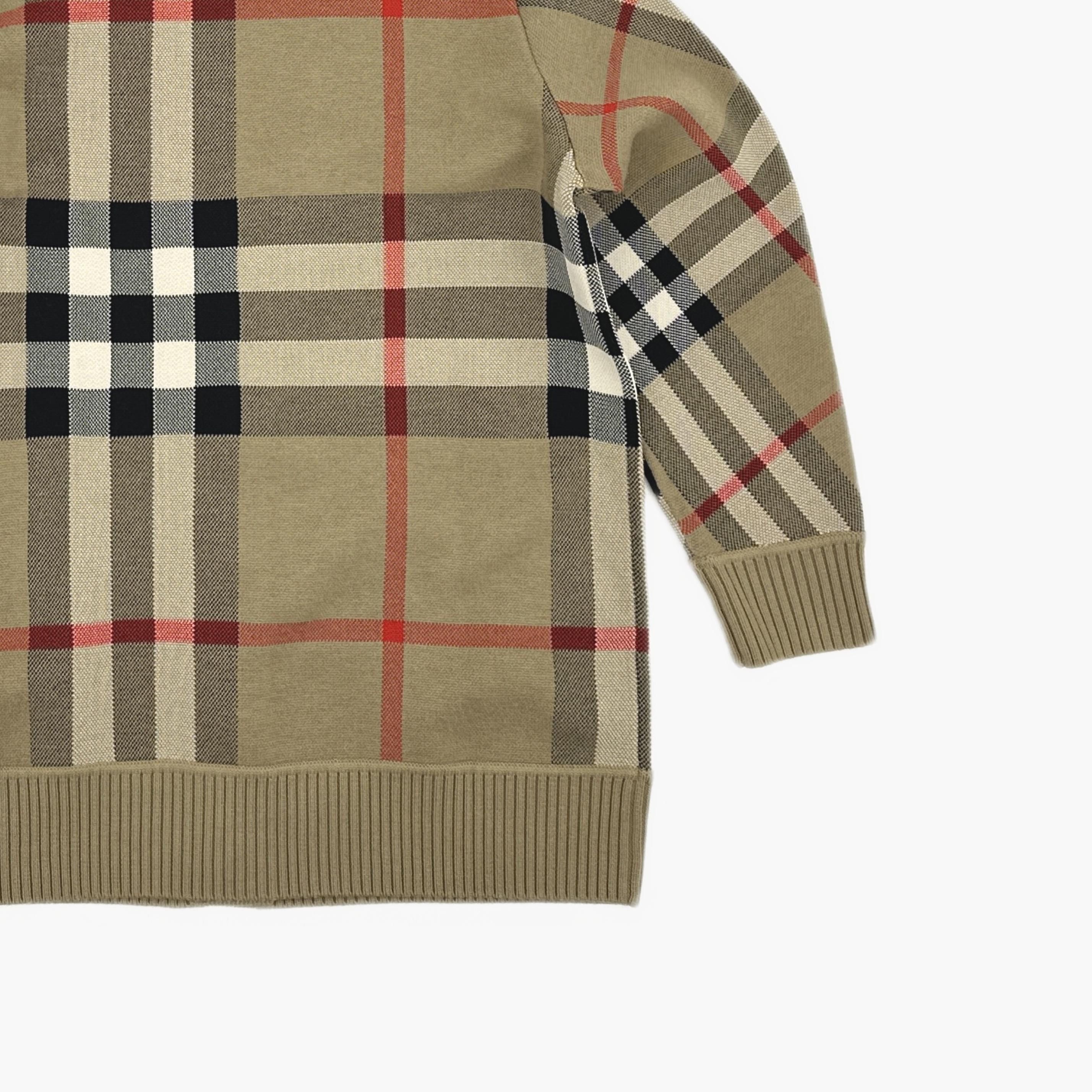 Burberry Burberry Check Knit Cardigan Size L Size L / US 10 / IT 46 - 5 Thumbnail