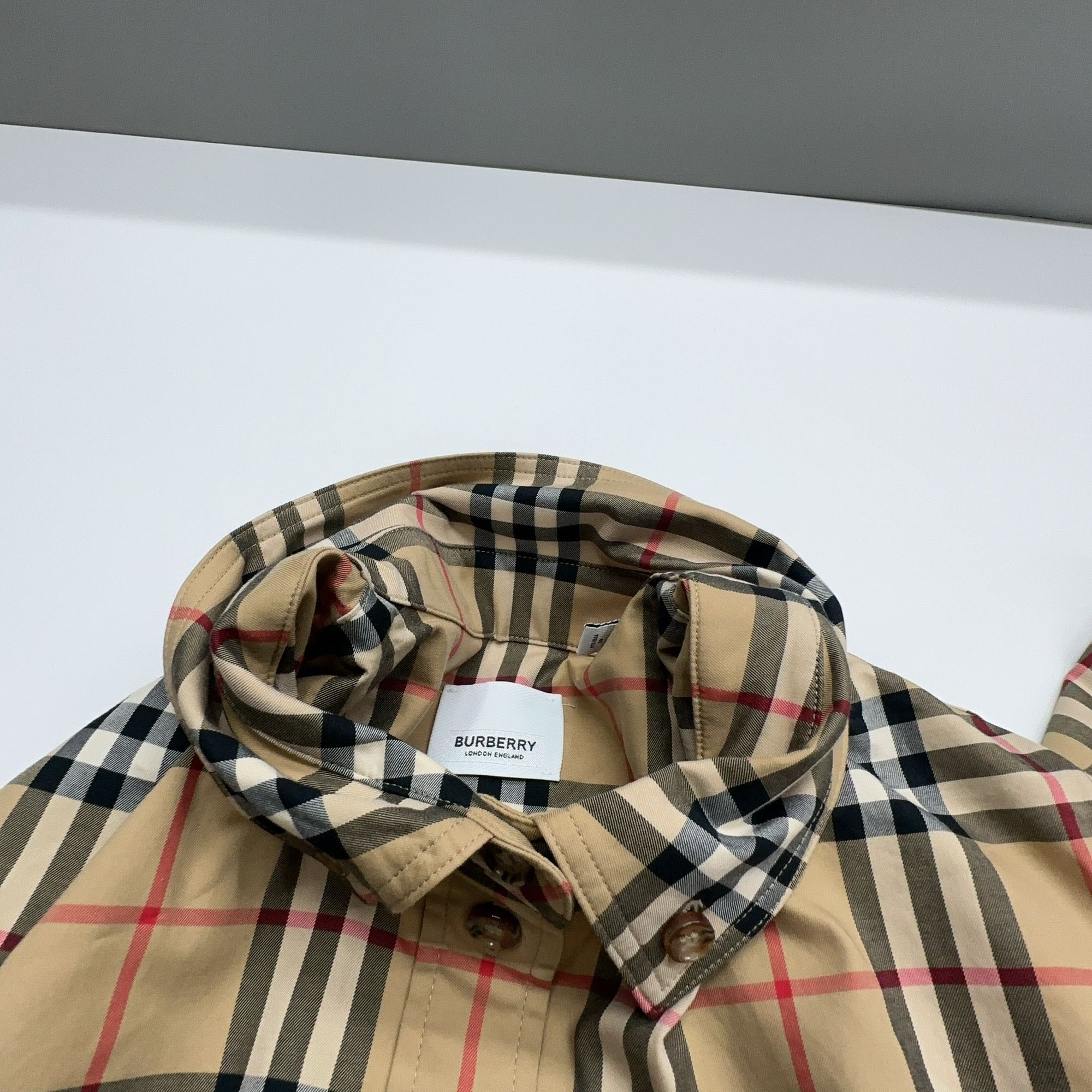 Burberry Burberry Archive Check Button Up Shirt Size IT 40 Size S / US 4 / IT 40 - 5 Thumbnail