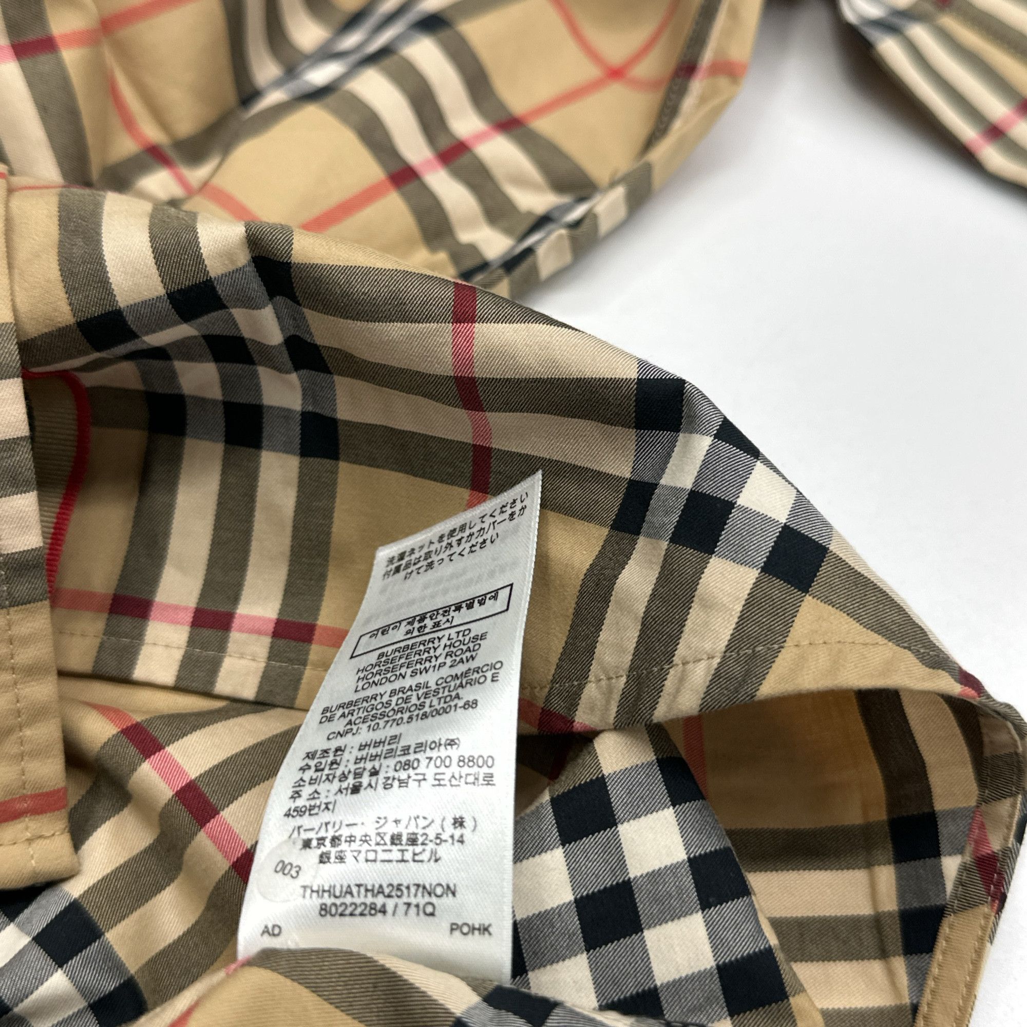 Burberry Burberry Archive Check Button Up Shirt Size IT 40 Size S / US 4 / IT 40 - 4 Thumbnail
