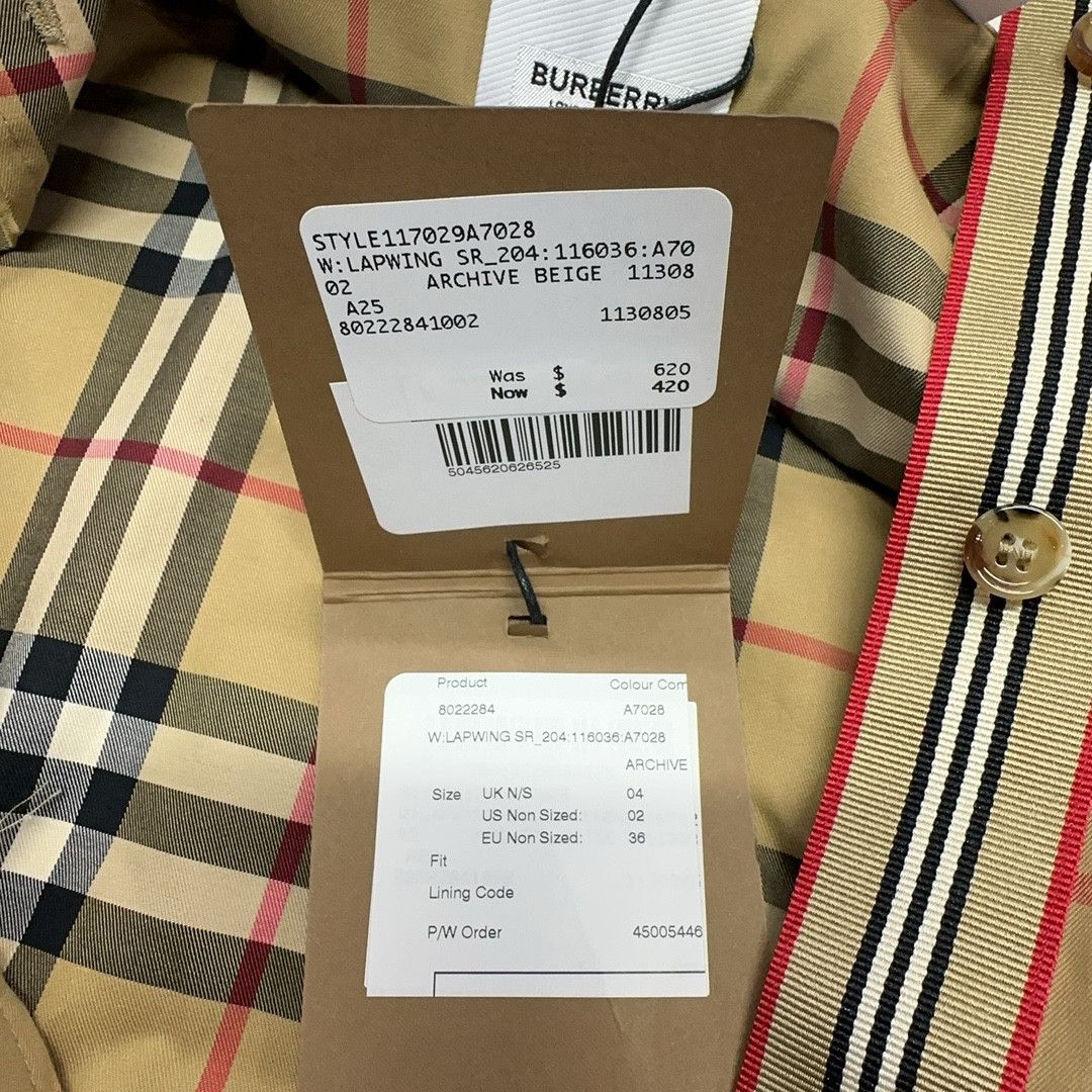 Burberry Burberry Archive Check Cotton Button Up Shirt IT 36 Size XS / US 0-2 / IT 36-38 - 6 Thumbnail