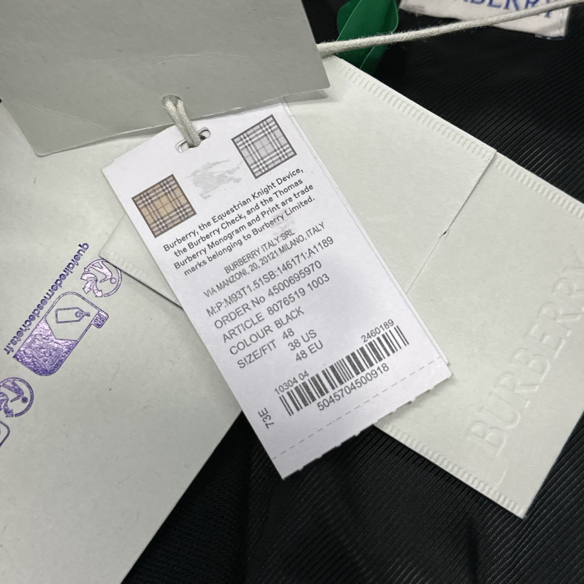 Burberry Burberry Single Breasted Wool Blazer Size 38R Size 38R - 8 Thumbnail