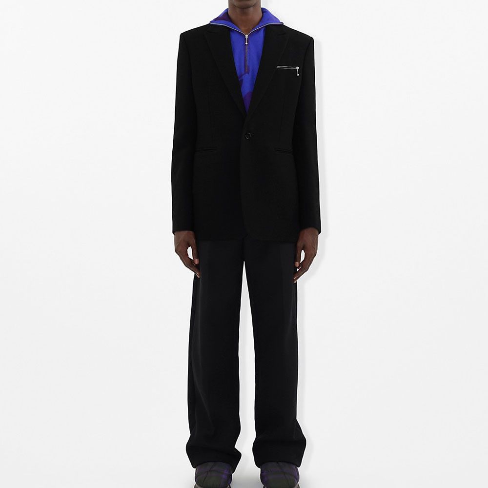 Burberry Burberry Single Breasted Wool Blazer Size 38R Size 38R - 14 Thumbnail