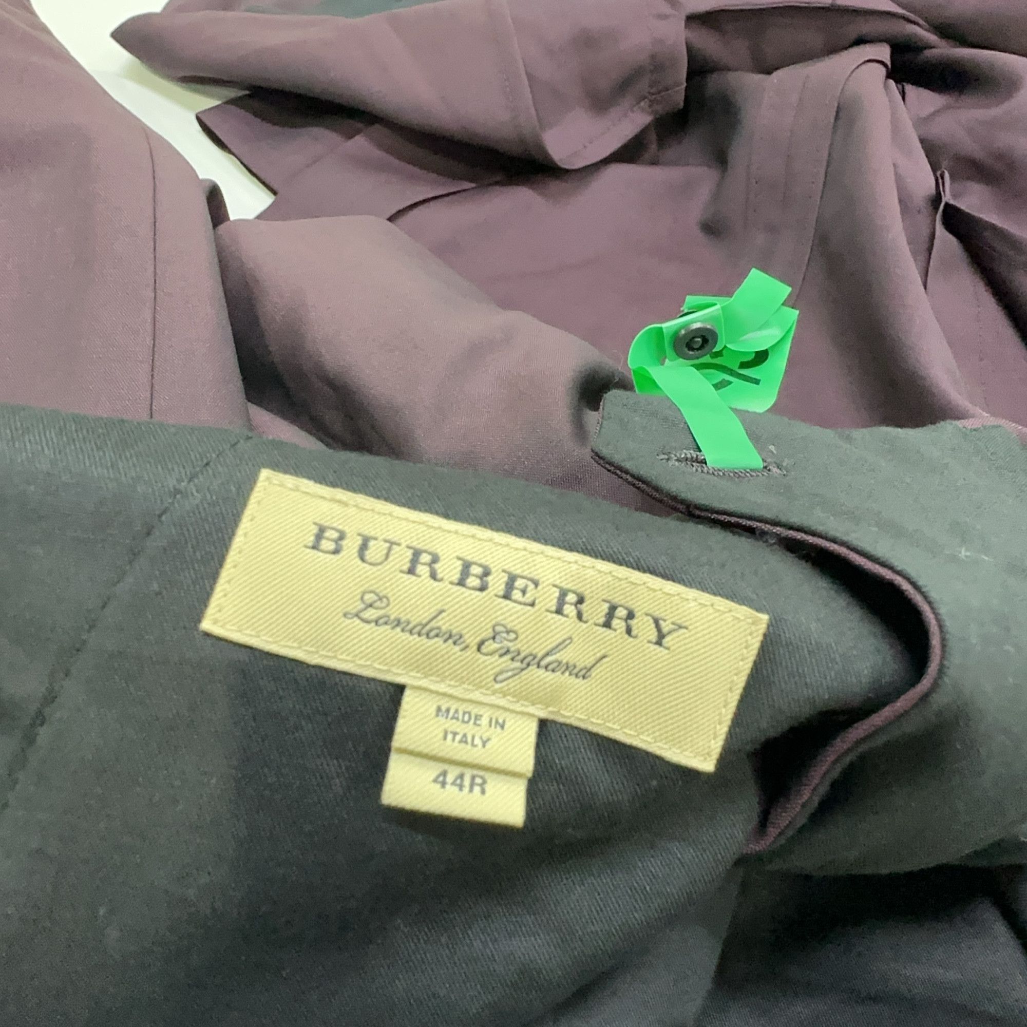 Burberry Burberry Oxblood Tailored Suit 34R Size 34R - 11 Thumbnail