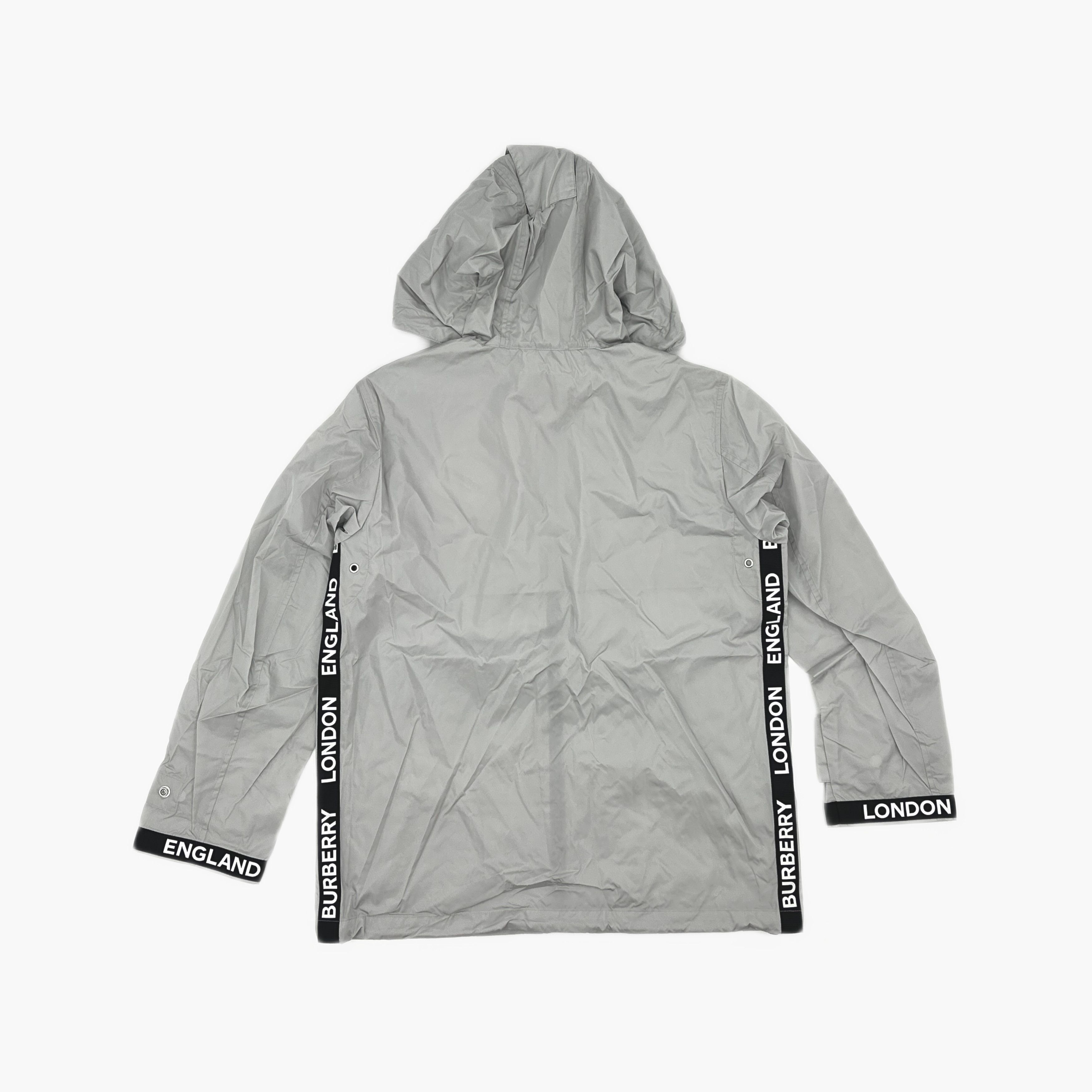 Burberry Burberry Logo Hooded Jacket Size US 6 Size S / US 4 / IT 40 - 2 Thumbnail