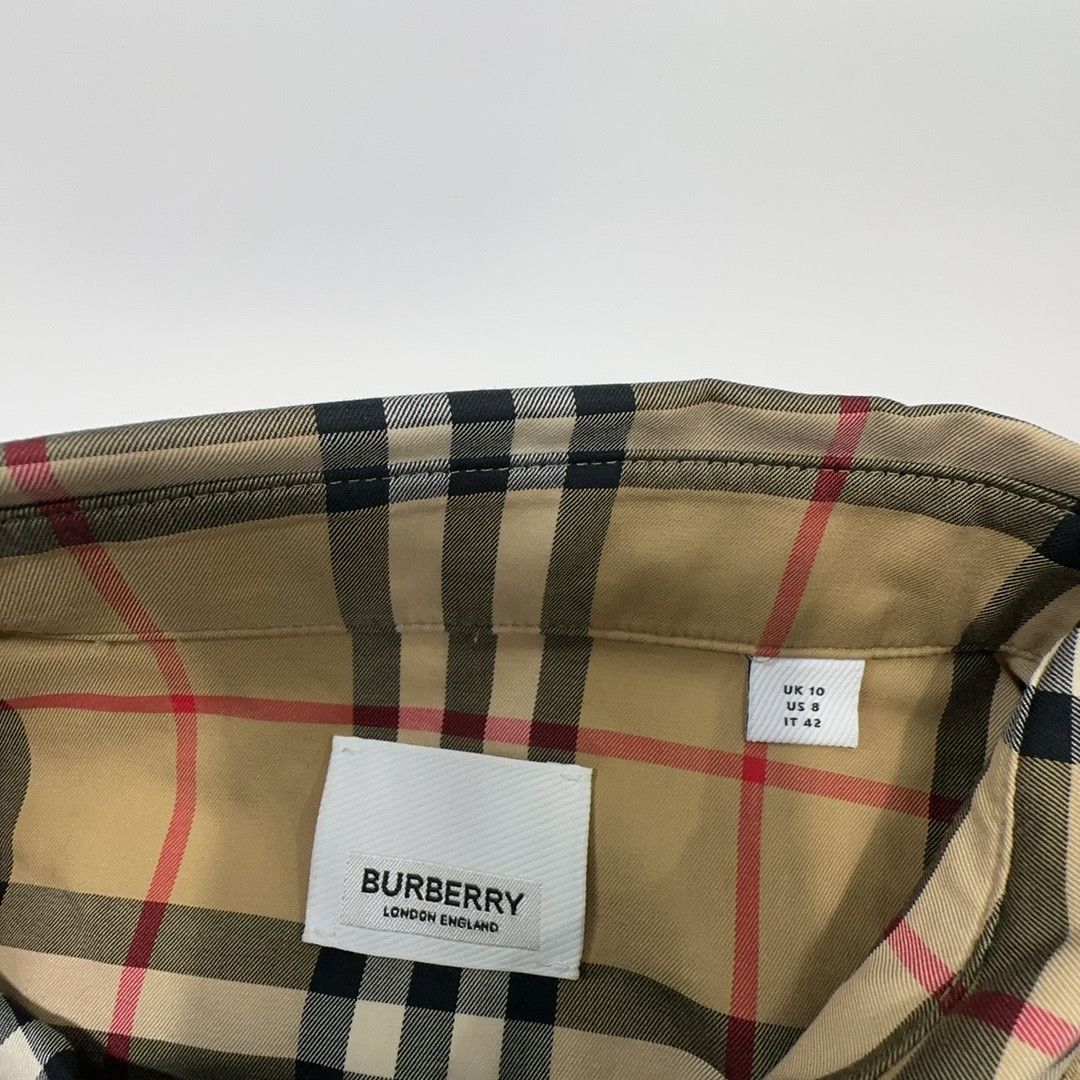 Burberry Burberry Vintage Check Button Up Shirt UK 10 Size M / US 6-8 / IT 42-44 - 3 Thumbnail