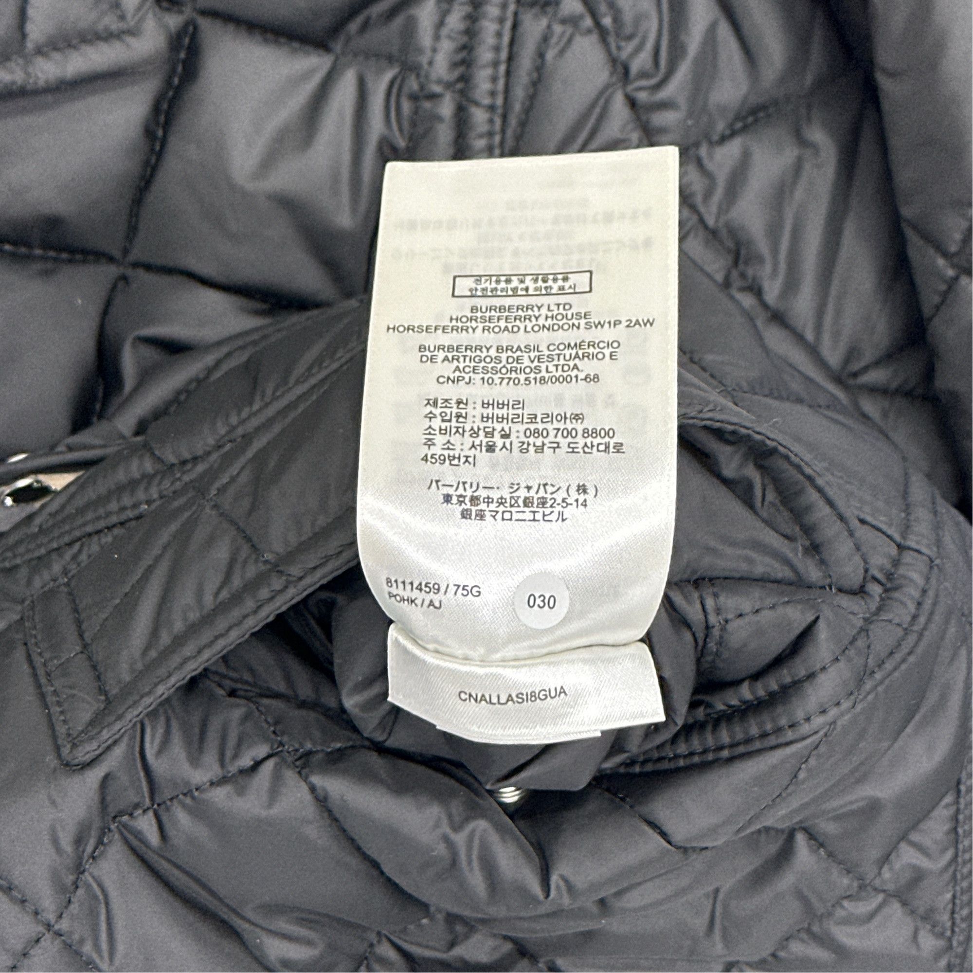 Burberry Burberry Quilted Check Lining Jacket Size XS Size XS / US 0-2 / IT 36-38 - 4 Thumbnail