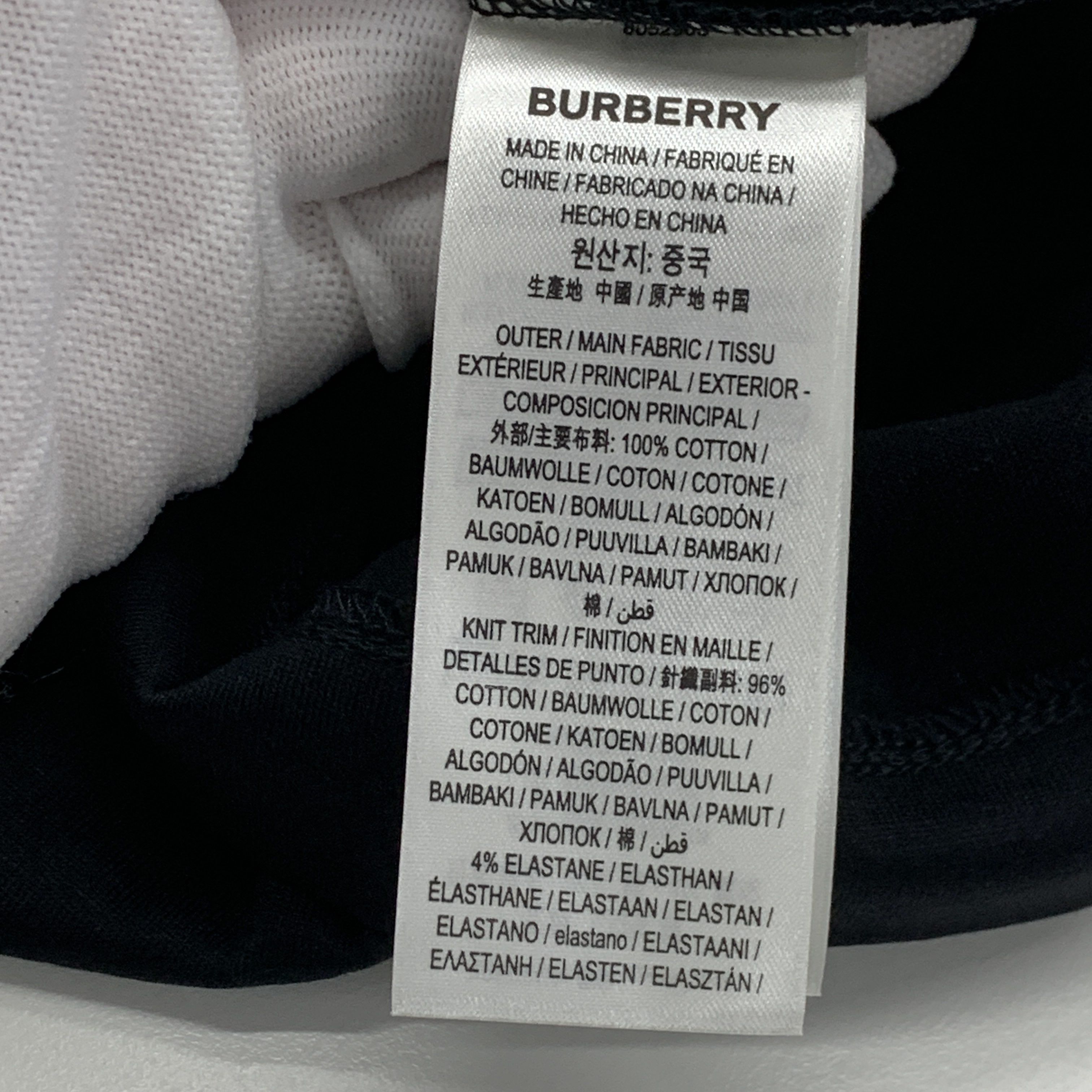 Burberry Burberry TB Logo T-Shirt Black Size M Size US M / EU 48-50 / 2 - 4 Thumbnail