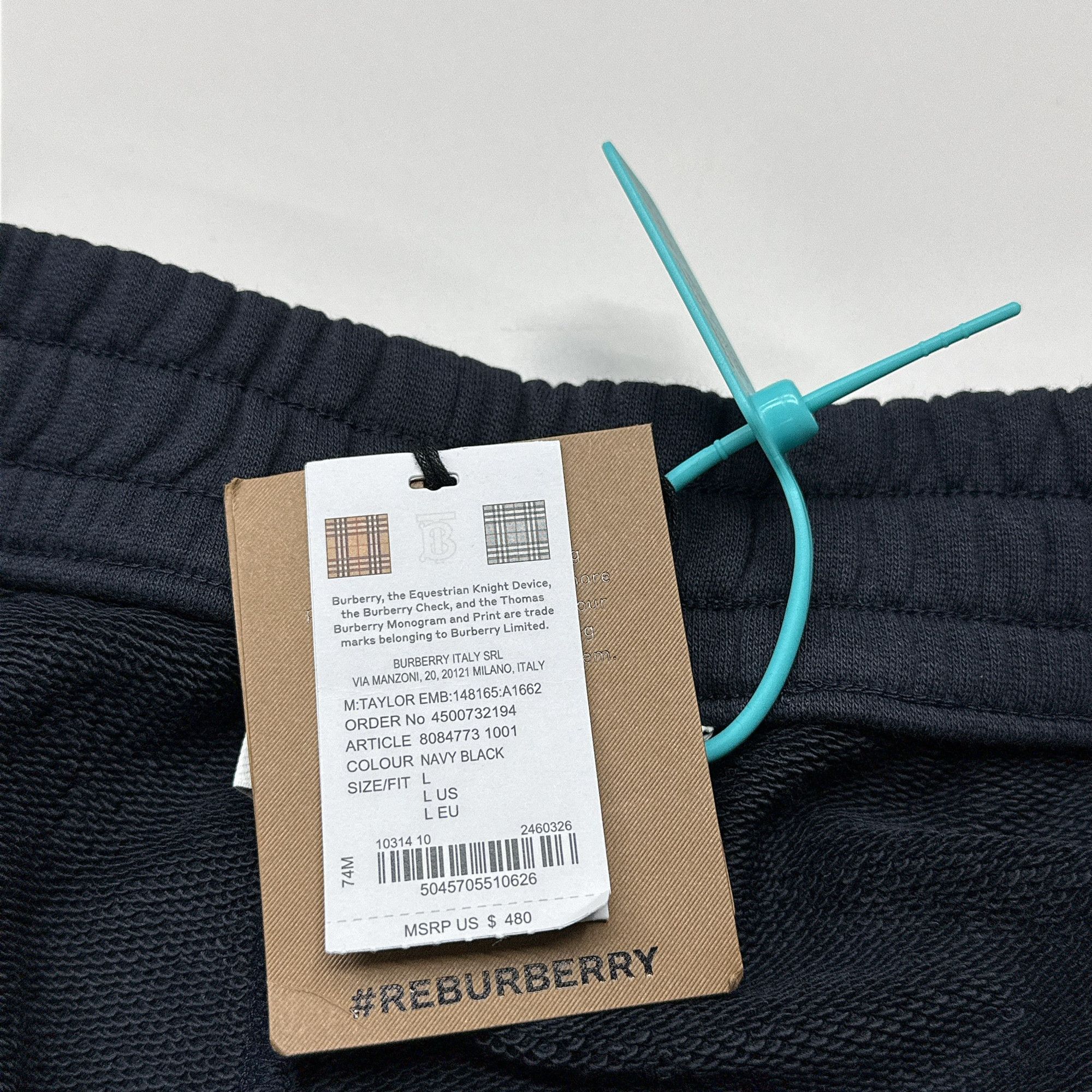 Burberry Burberry Logo Embroidered Shorts Size L Size US 34 / EU 50 - 4 Thumbnail