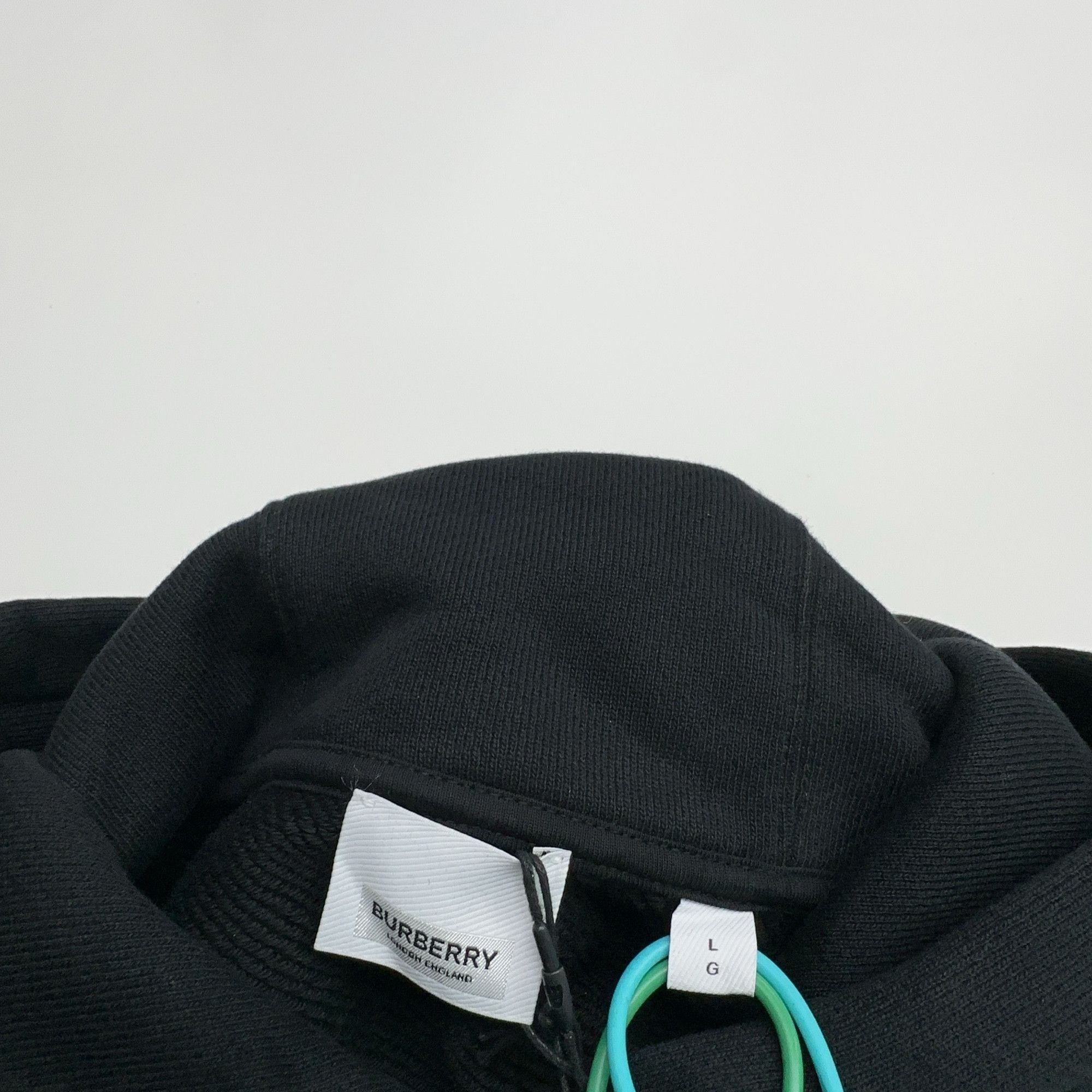 Burberry Burberry Knight Logo Hoodie Black Size L Size US L / EU 52-54 / 3 - 3 Thumbnail