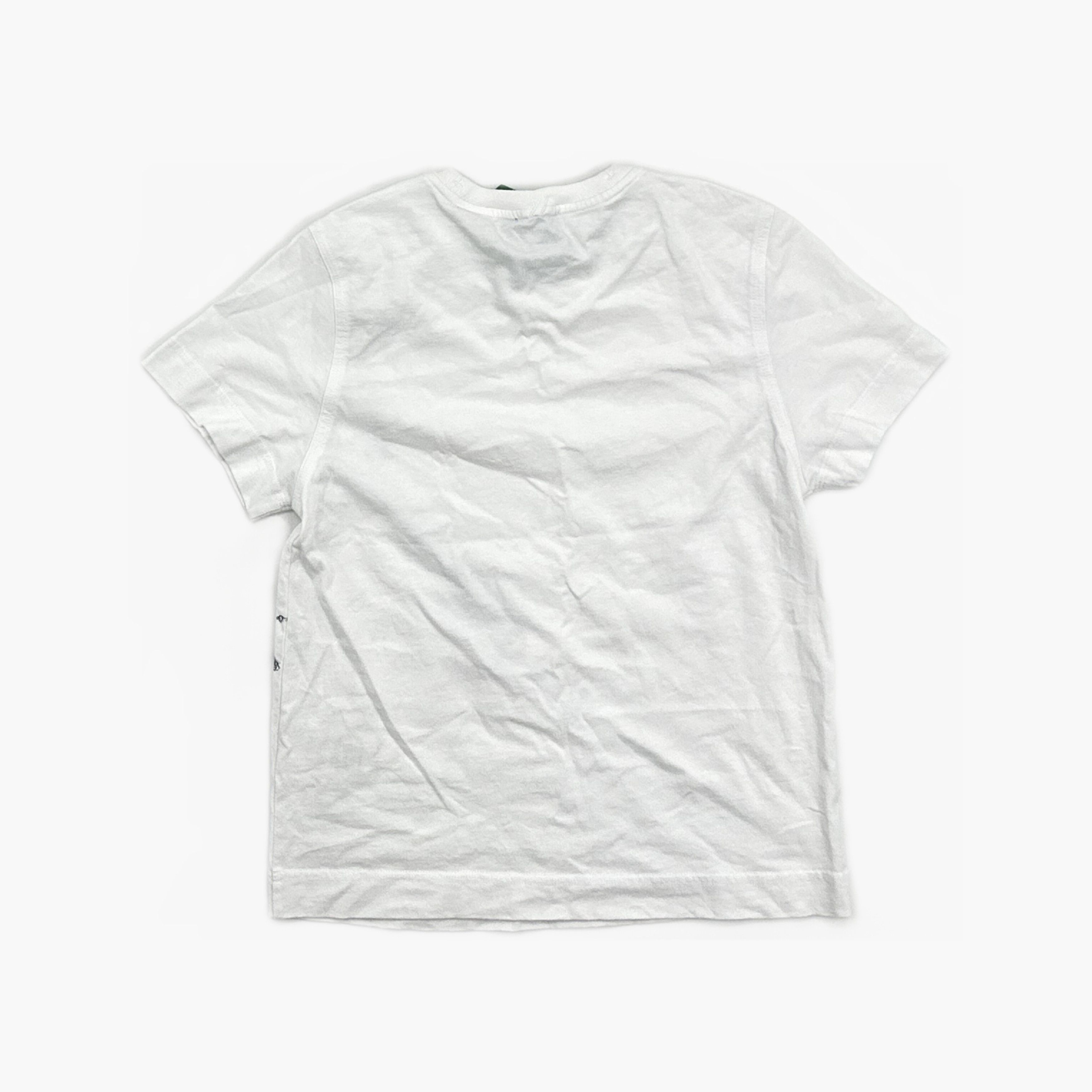 Burberry Burberry Chain Print Short Sleeve T-Shirt White XS Size XS / US 0-2 / IT 36-38 - 2 Thumbnail