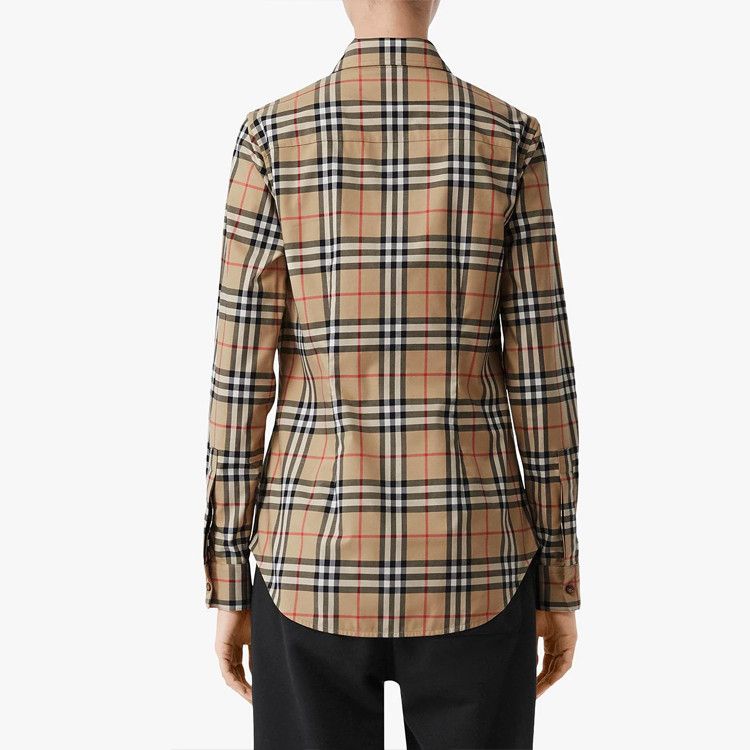 Burberry Burberry Check Button Up Shirt US 8 Size M / US 6-8 / IT 42-44 - 11 Thumbnail